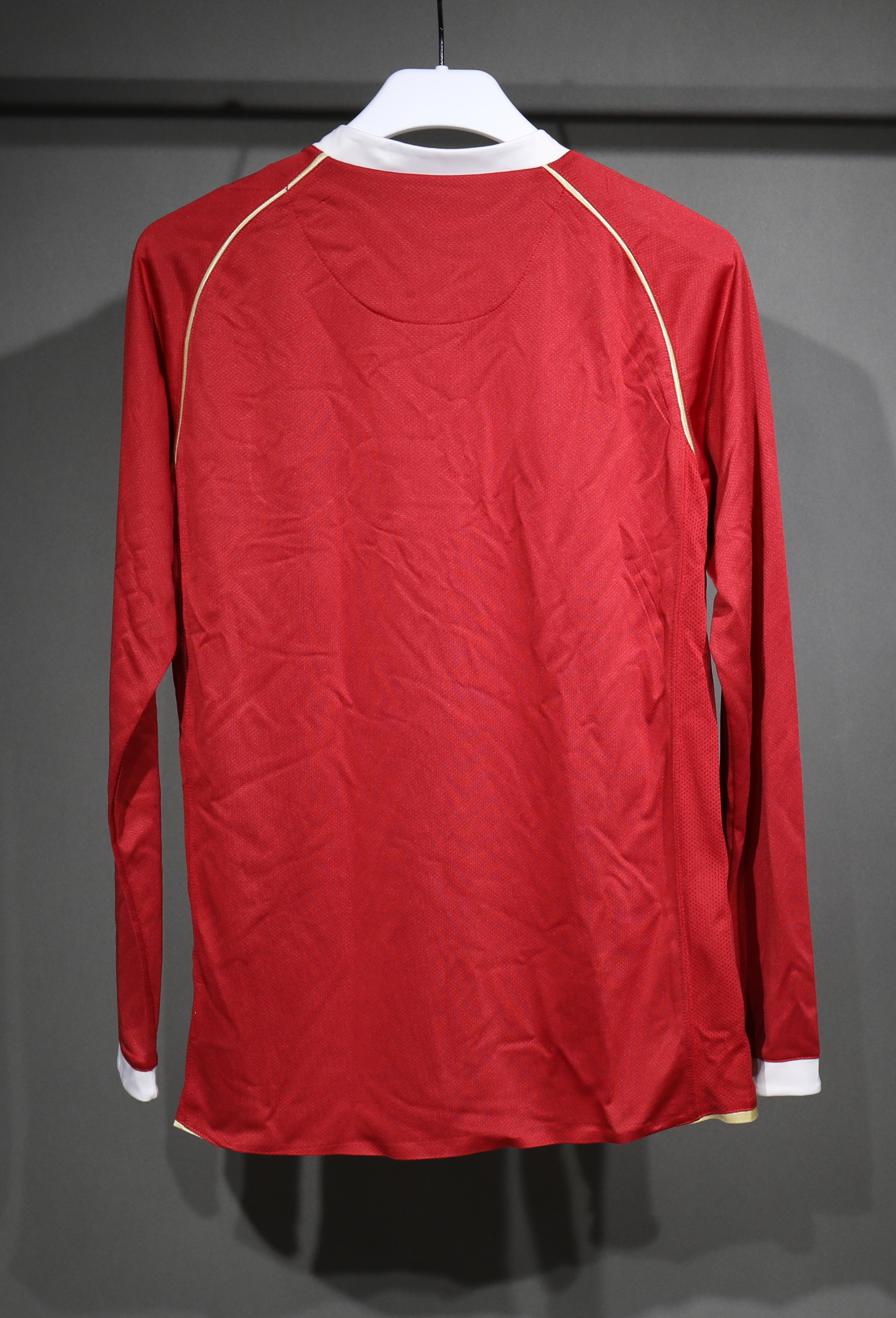 08-09 Manchester United Home Player Long Sleeve Retro Jersey/08-09曼联主场球员长袖
