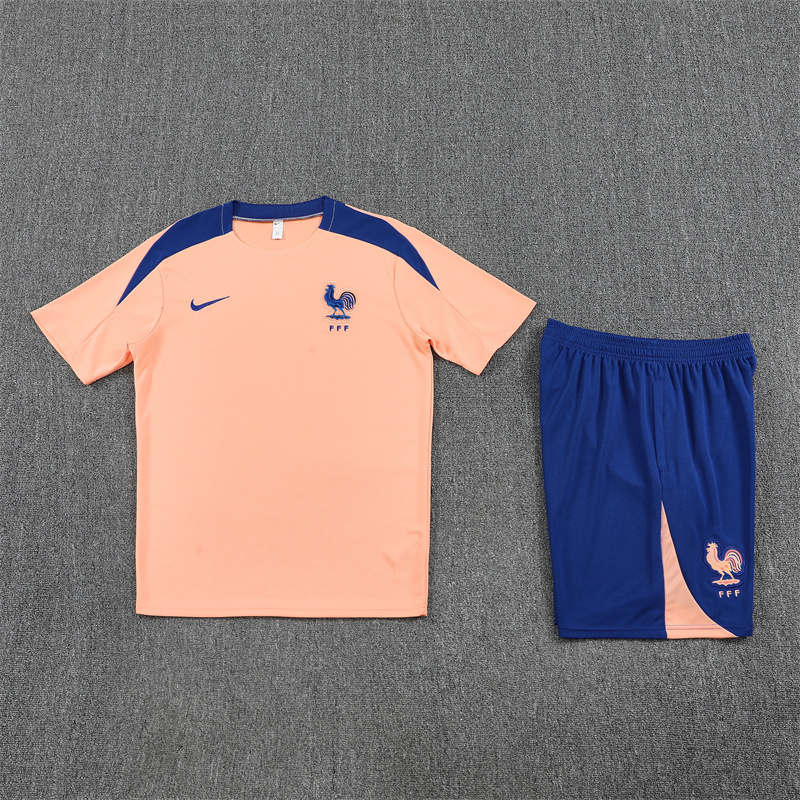 2025 France Short Sleeve Training Suit/2025法国短袖训练服