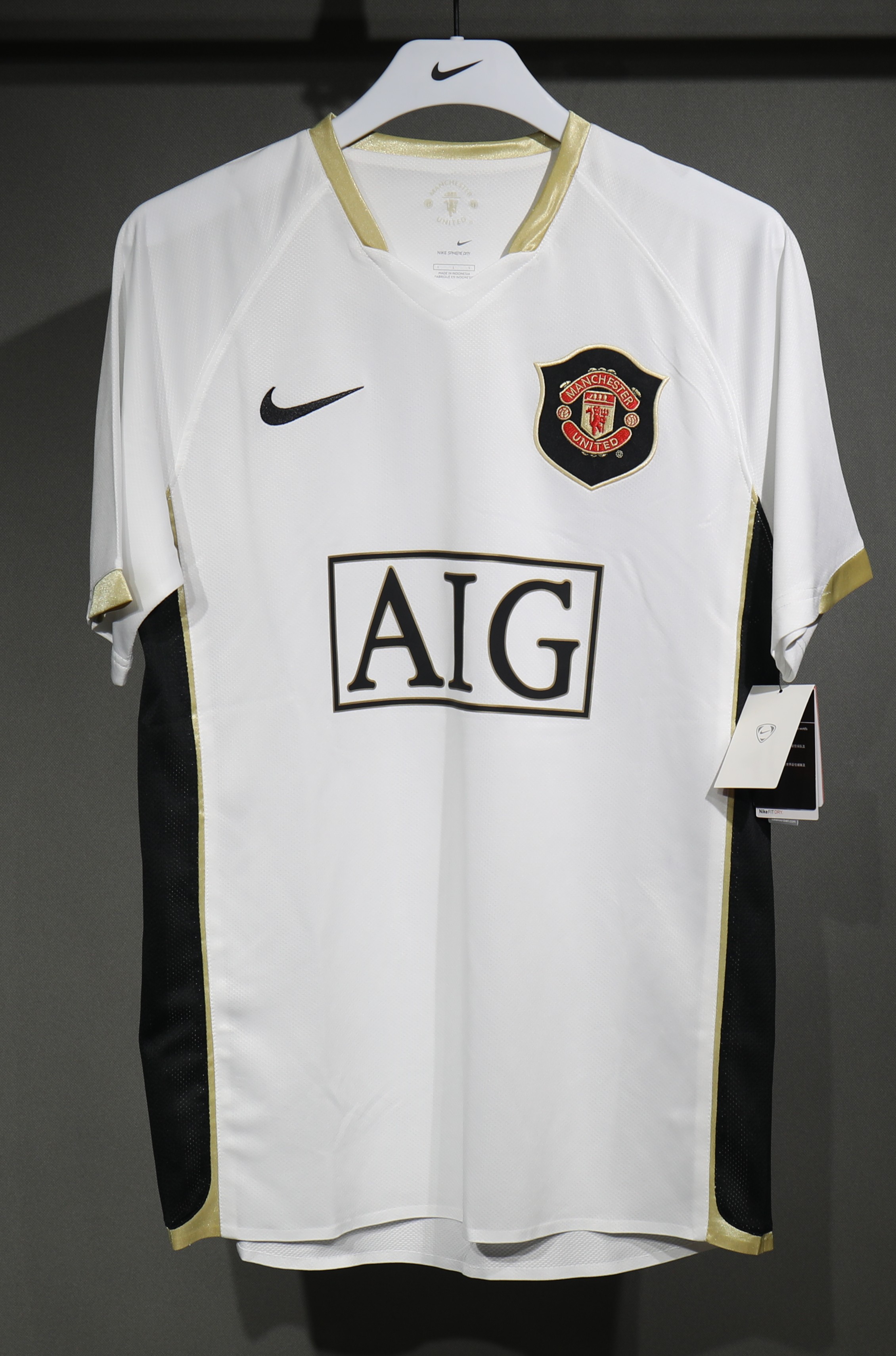 06-07 Manchester United Away Player Retro Jersey/06-07 曼联客场球员