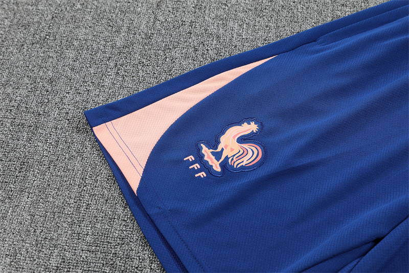 2025 France Short Sleeve Training Suit/2025法国短袖训练服