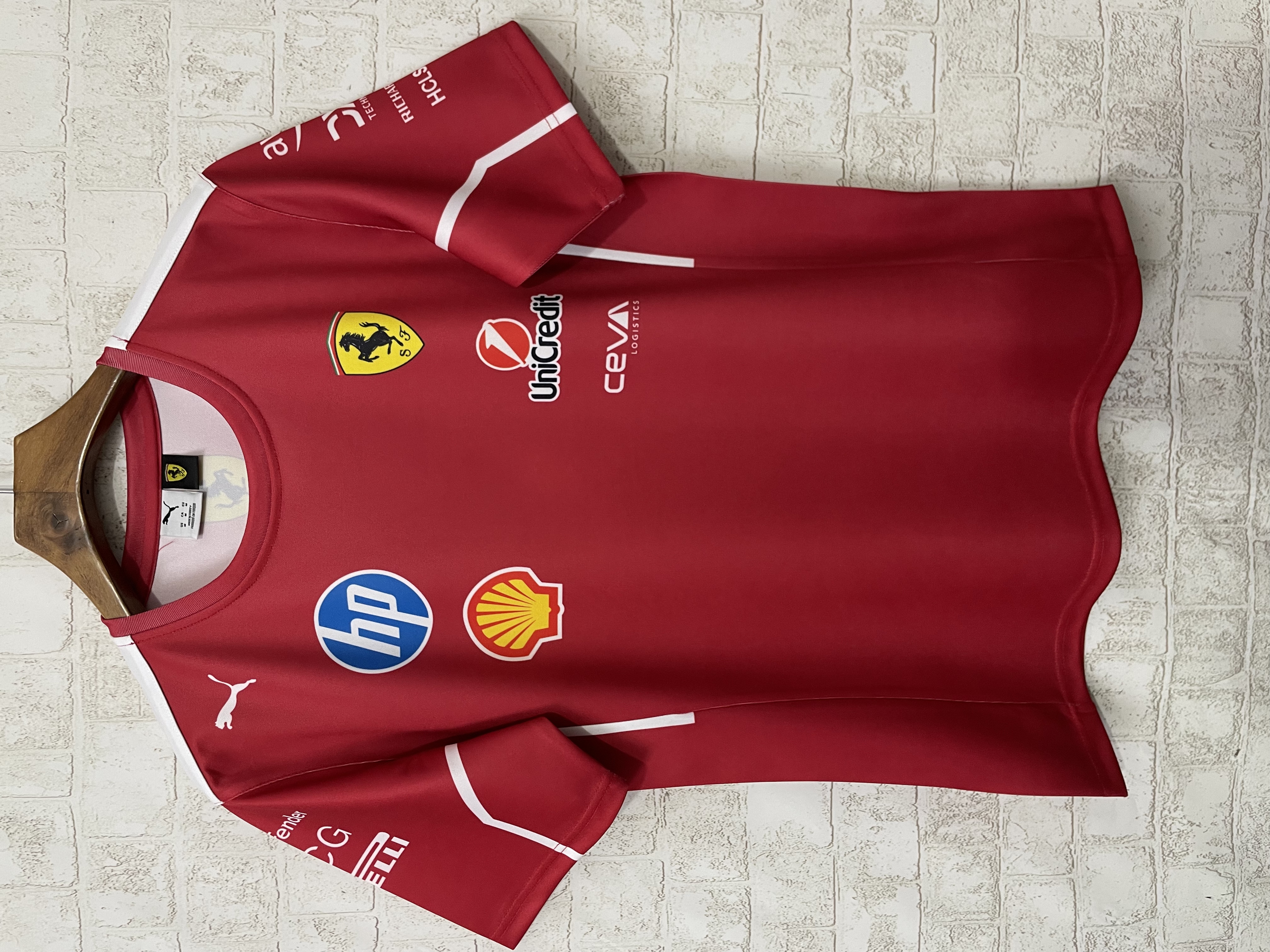 2025 Ferrari F1 Red T-Shirt /2025 F1红色短袖