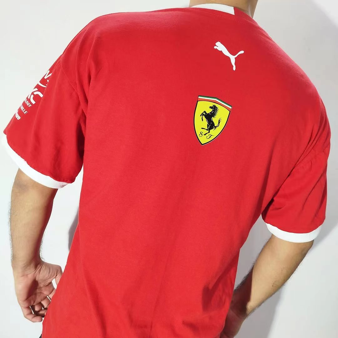 2025 Ferrari F1 Red T-Shirt /2025 F1红色短袖