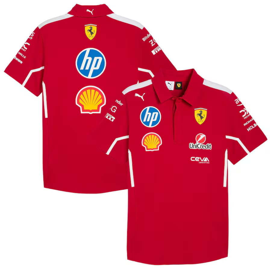 2025 Ferrari F1 Red Polo /2025 F1红色polo