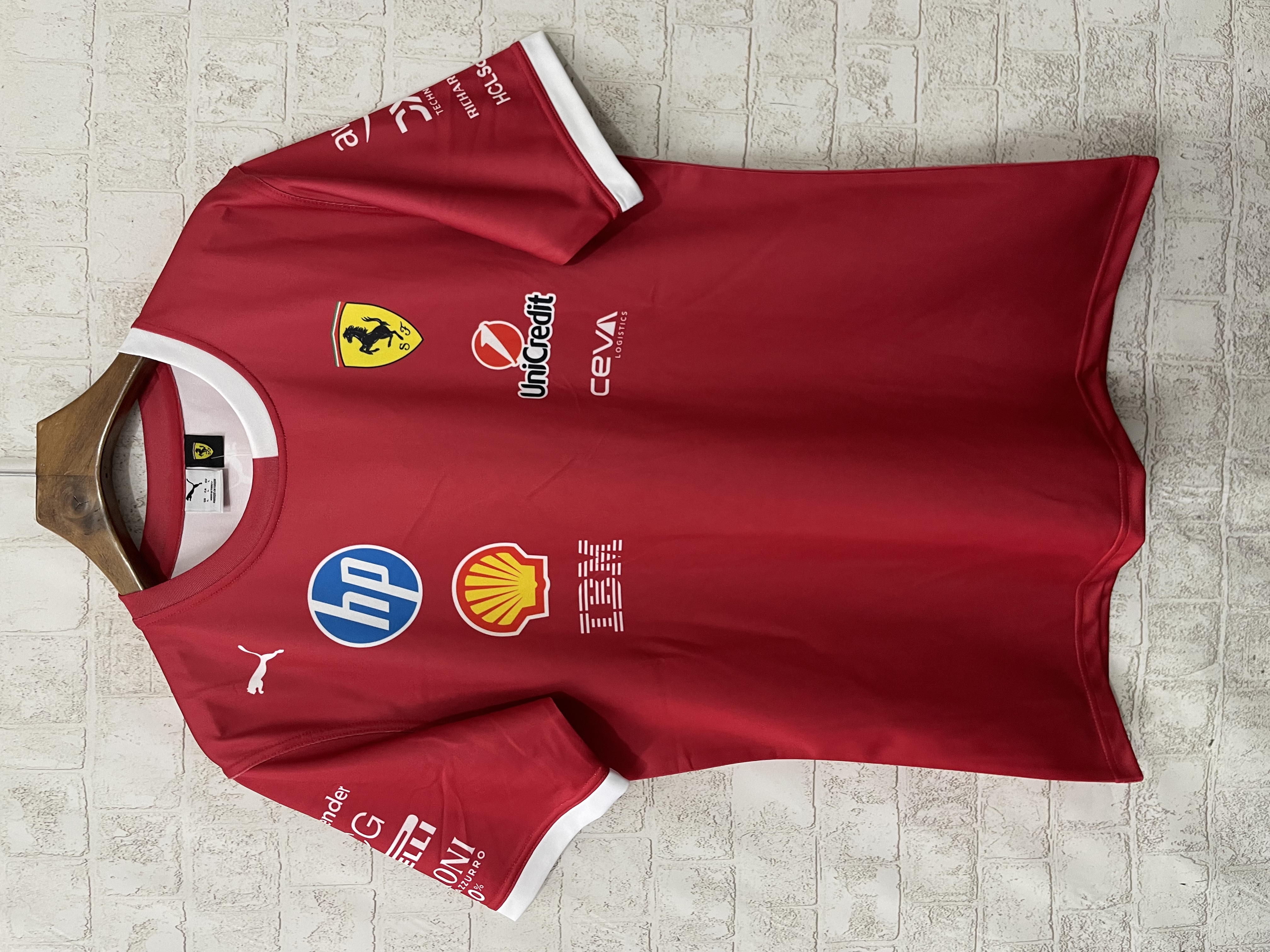 2025 Ferrari F1 Red T-Shirt /2025 F1红色短袖