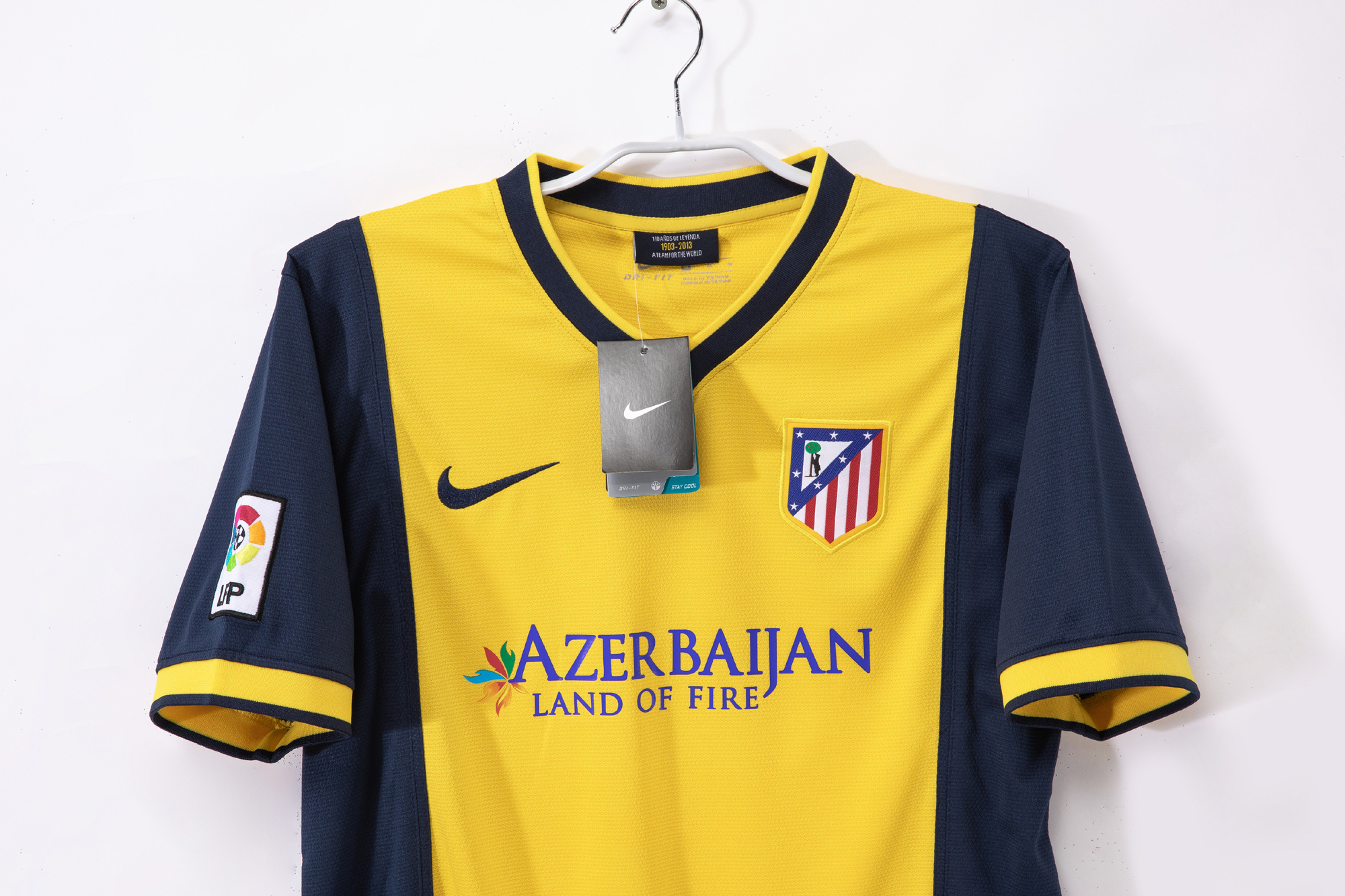 13-14 Atletico Madrid Away Retro Jersey/13-14马竞客场