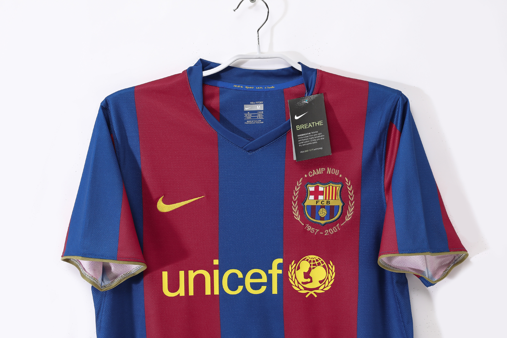 07-08 Barcelona Home Retro Jersey/07-08巴萨主场