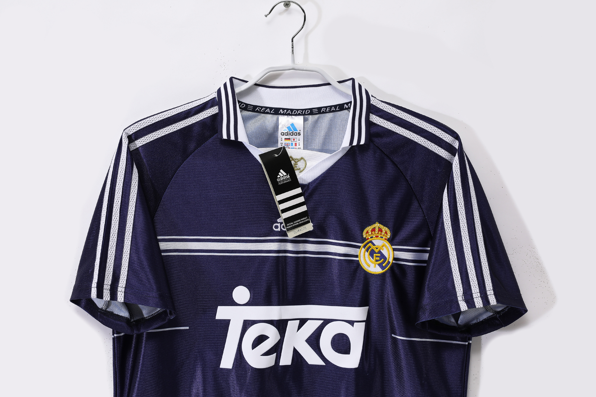 98-99 Real Madrid Away Retro Jersey/98-99皇马客场