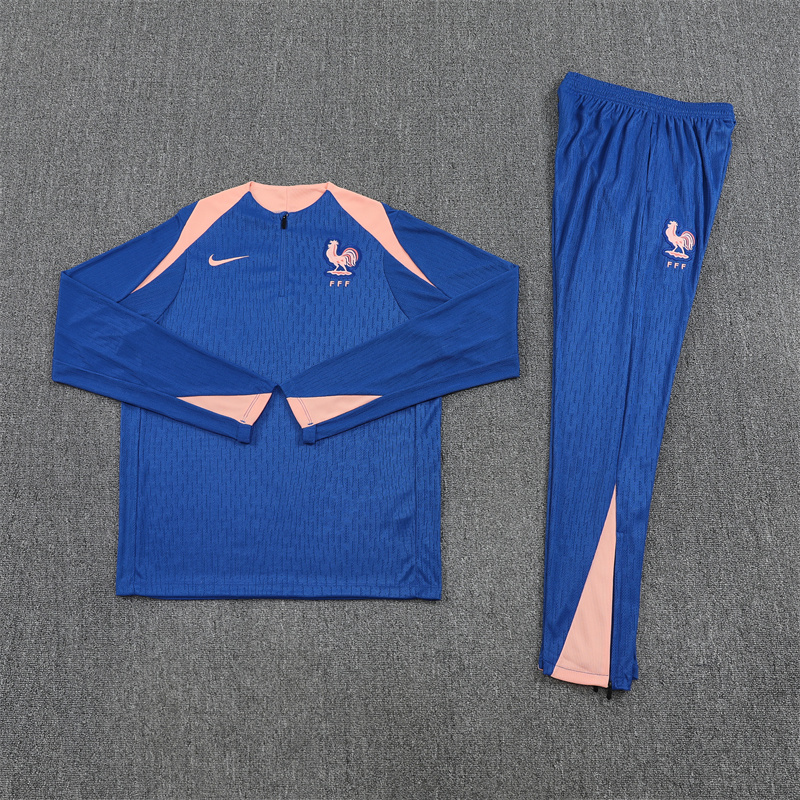 2025 France Player Version Training Suit/2025法国半拉训练服,球员版