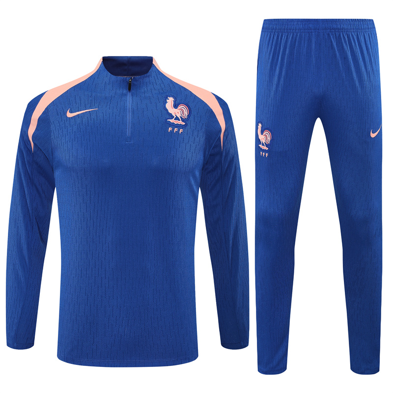 2025 France Player Version Training Suit/2025法国半拉训练服,球员版