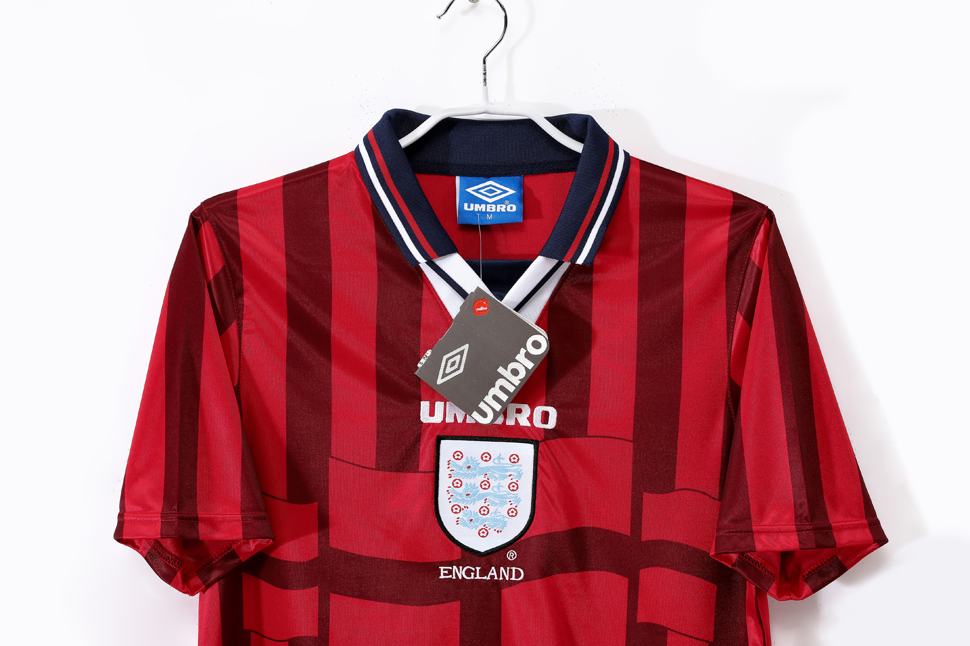 1998 England Away Retro Jersey/1998英格兰客场