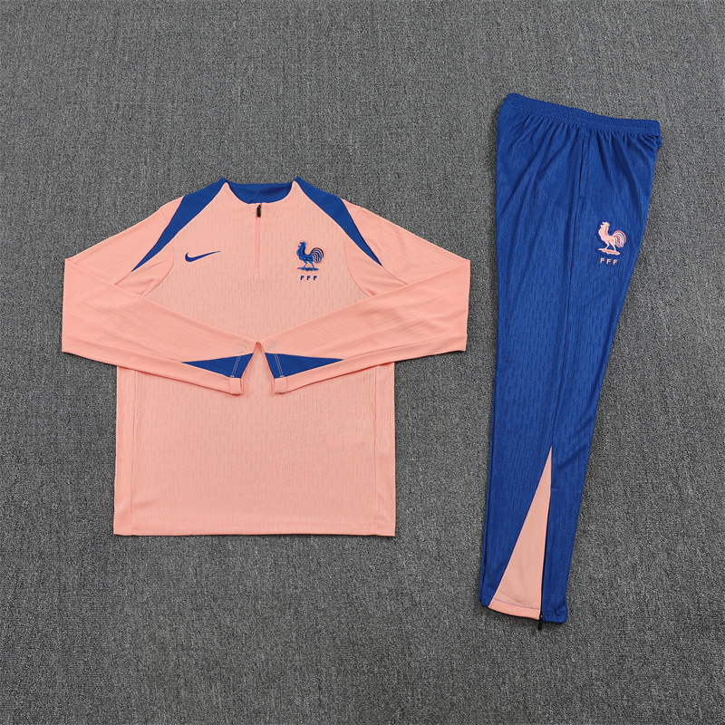 2025 France Player Version Training Suit/2025法国半拉训练服,球员版