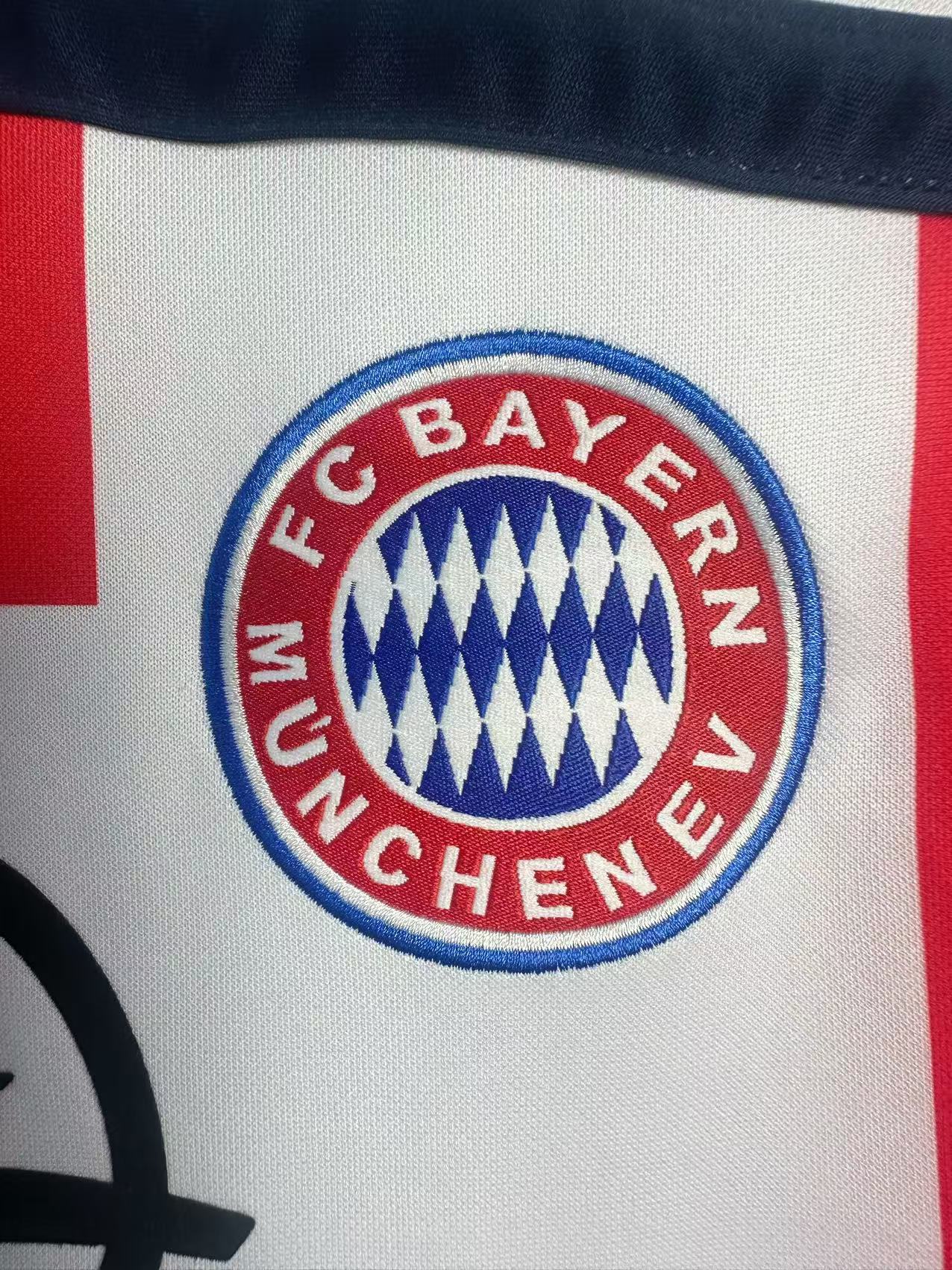 2000-2002 Bayern Munich Away Retro Jersey/2000-2002拜仁客场
