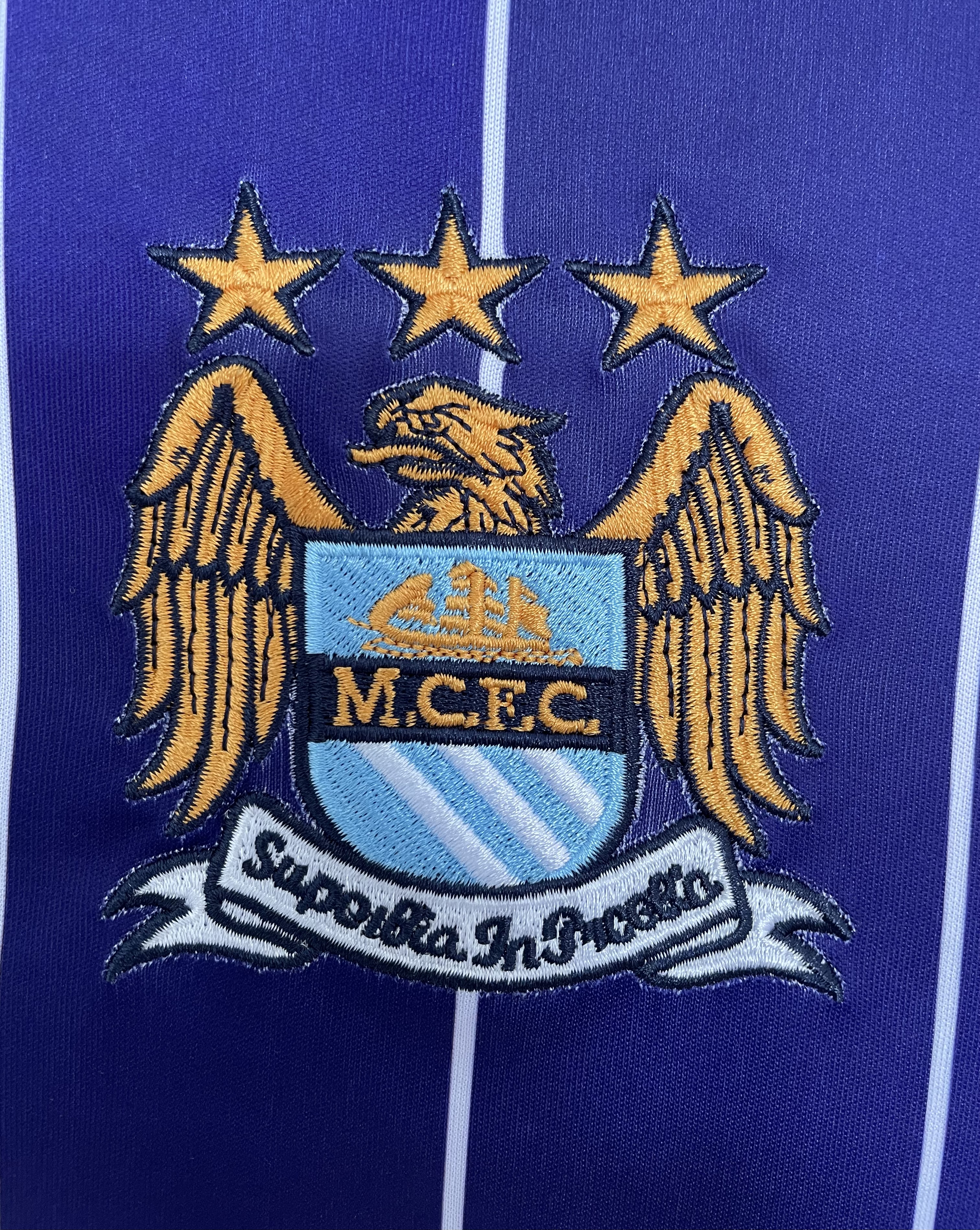07-08 Manchester City Away Retro Jersey/07-08曼城客场复古