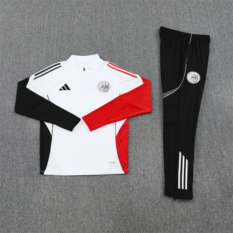 25-26 AX White Training Suit/25-26阿斯半拉训练服