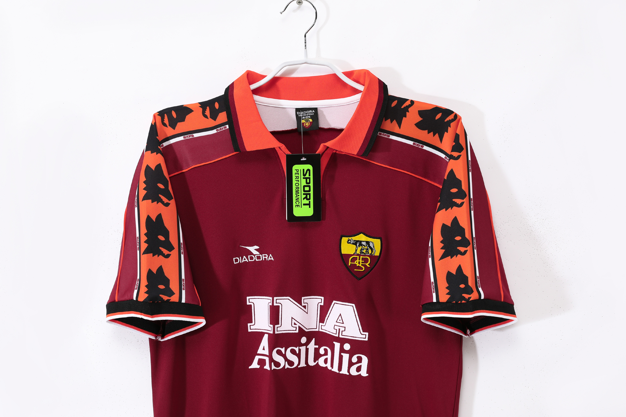 98-99 Roma Home Retro Jersey/98-99罗马主场