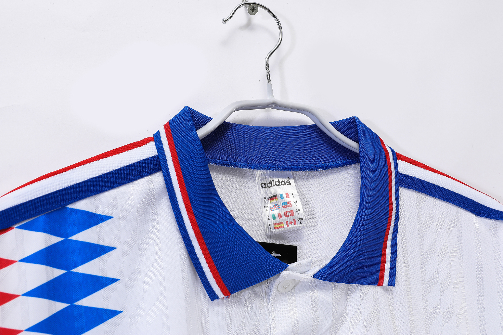 1994 France Away Retro Jersey/1994法国客场