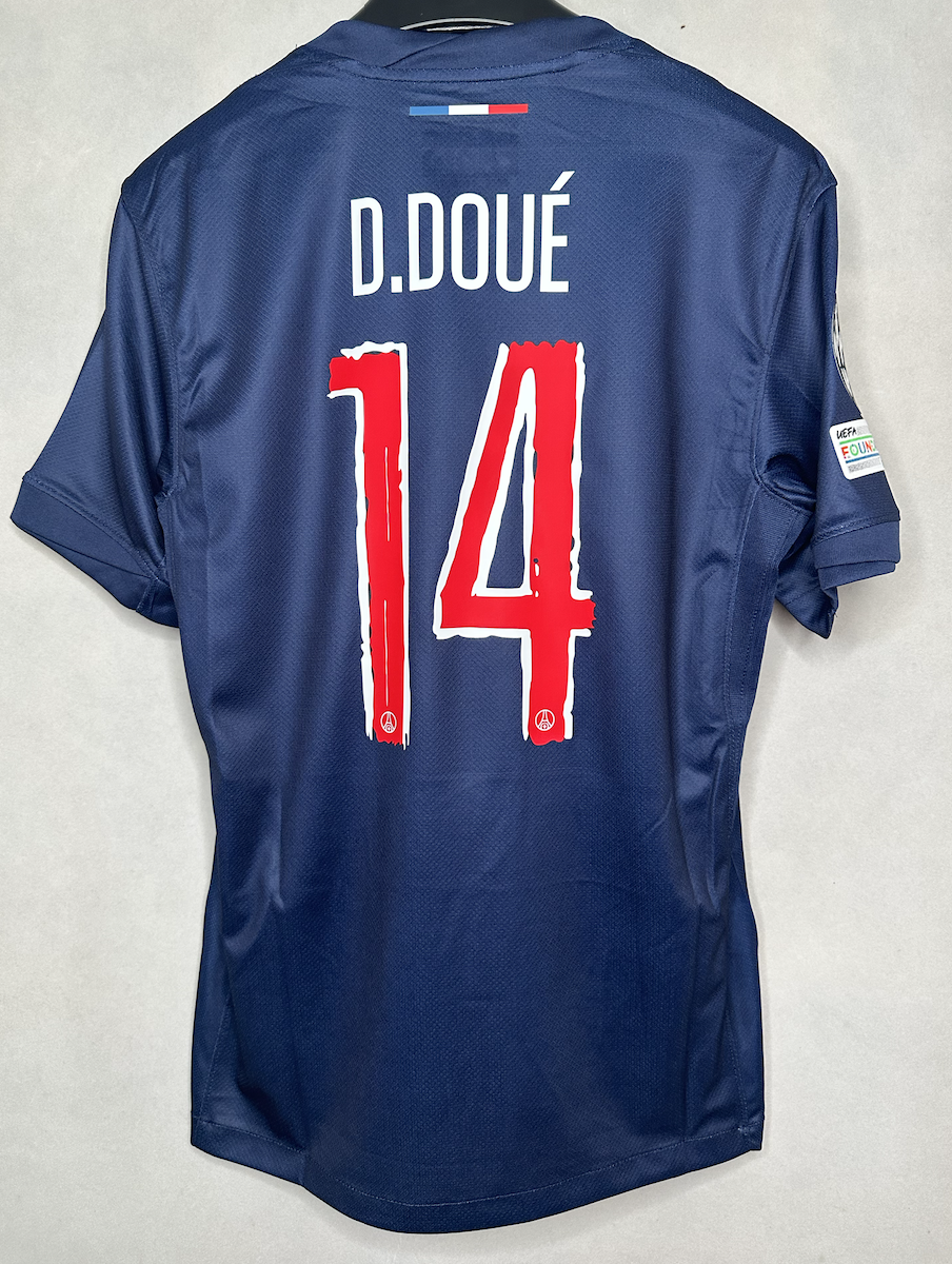 24-25 PSG Home Fans With Final Game Detail Jersey/ 24-25 PSG主场球迷版决赛版