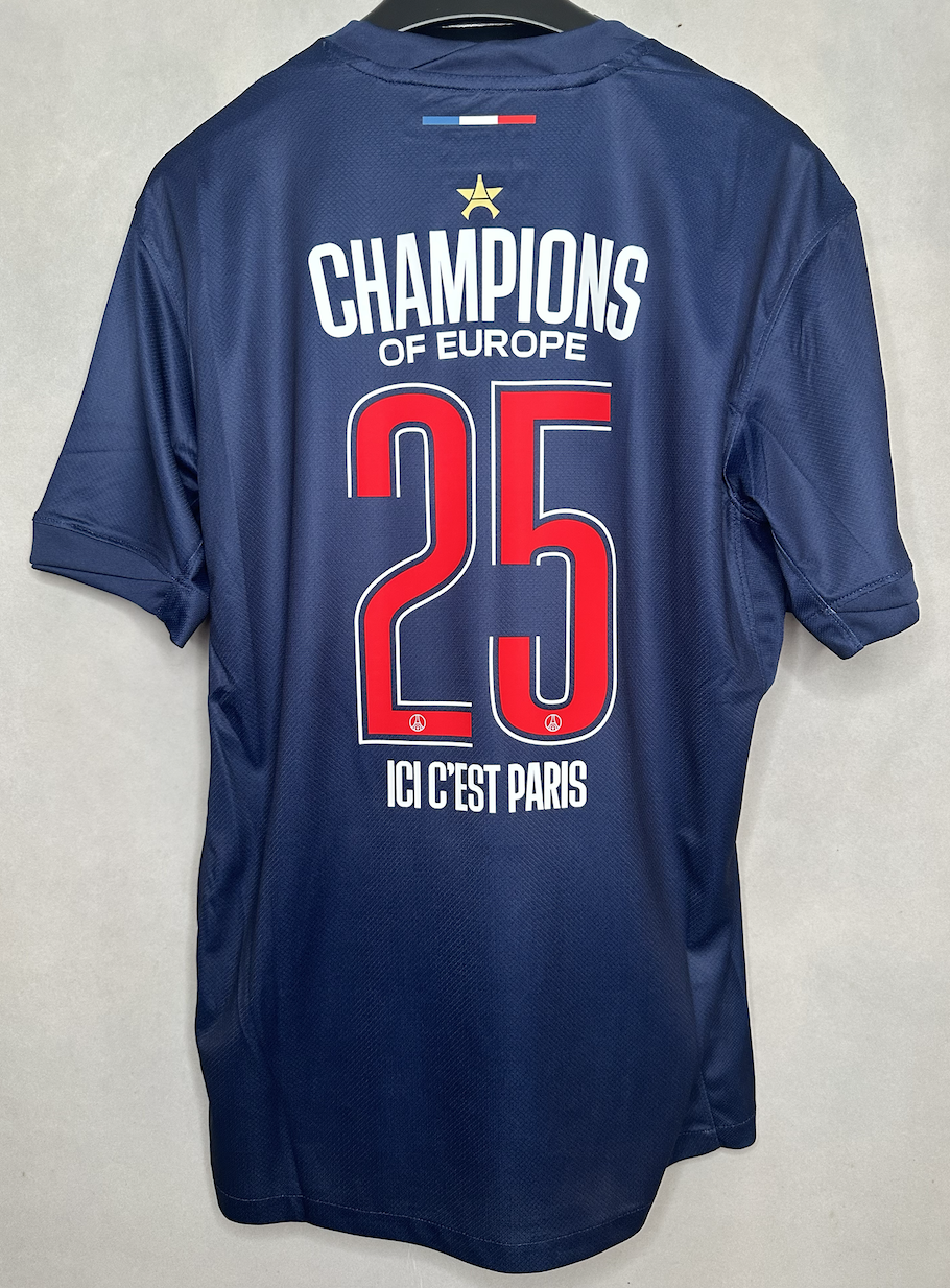 24-25 PSG Home Champions Jersey Fans Jersey/ 24-25 PSG巴黎主场冠军版,球迷