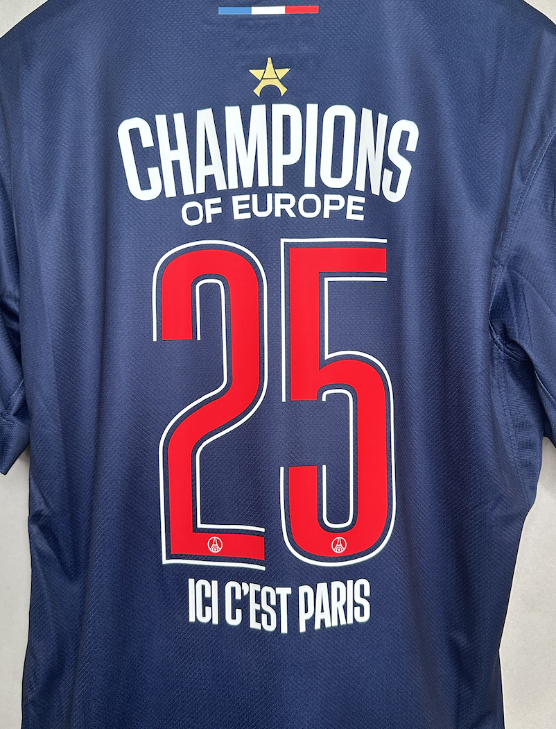 24-25 PSG Home Champions Jersey Fans Jersey/ 24-25 PSG巴黎主场冠军版,球迷