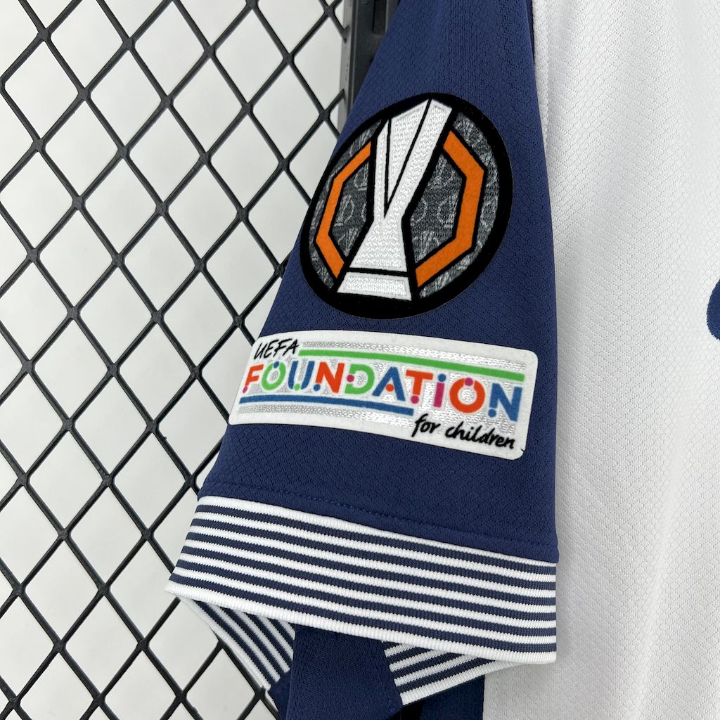 24-25 Tottenham Hotspur Home Europa League Fans Jersey/24-25 热刺欧巴冠军版球迷