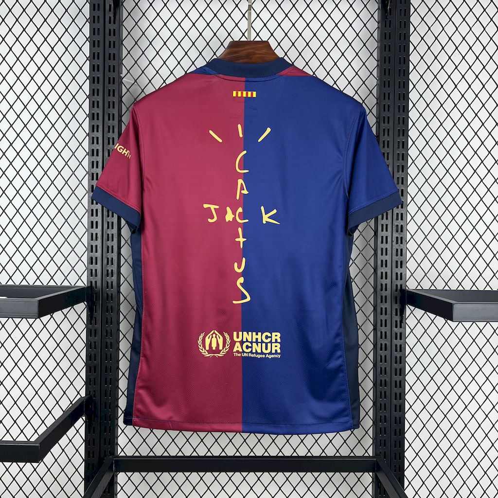 24-25 Barcelona TRAVIS SCOTT Fans Jersey/ 24-25巴萨球迷版
