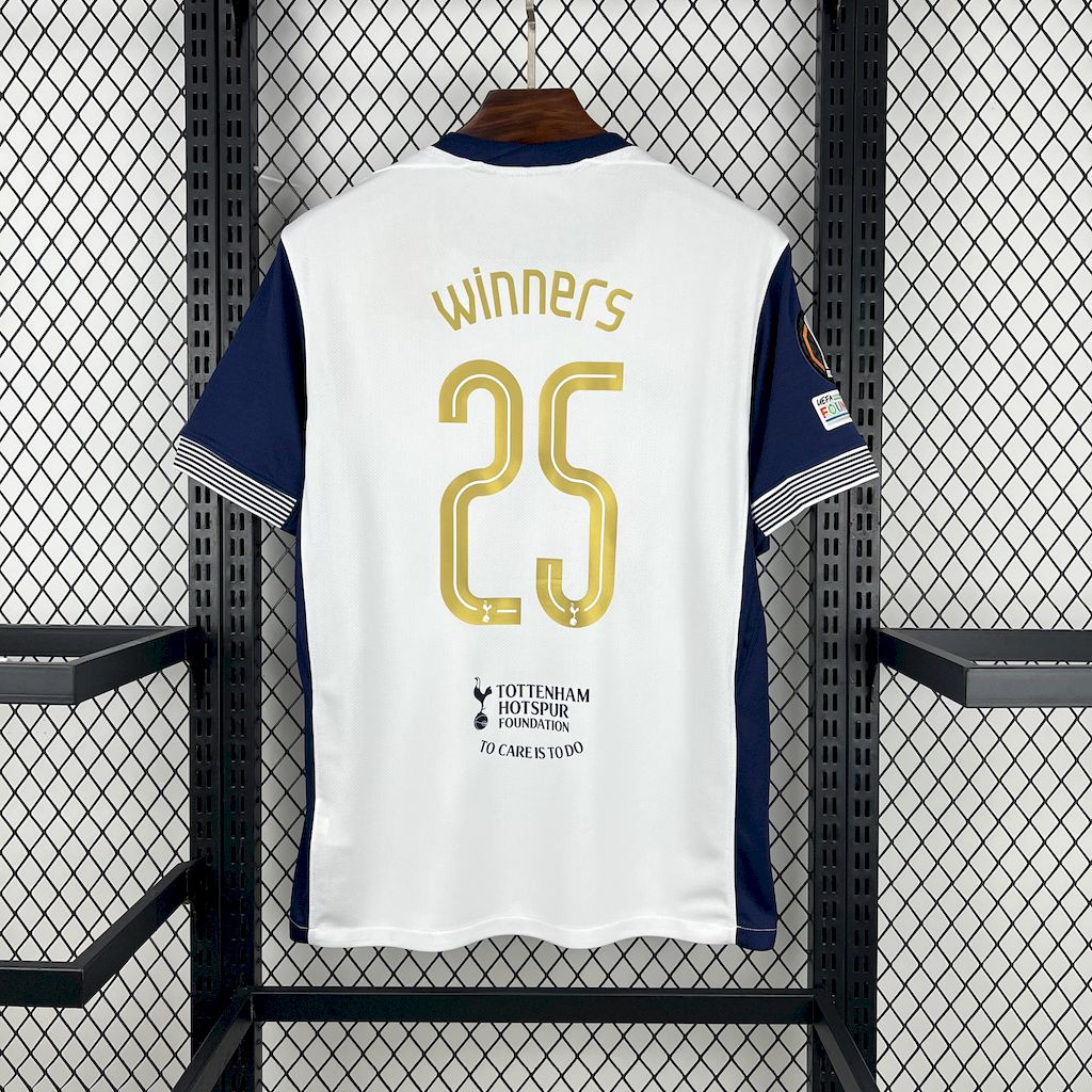 24-25 Tottenham Hotspur Home Europa League Fans Jersey/24-25 热刺欧巴冠军版球迷