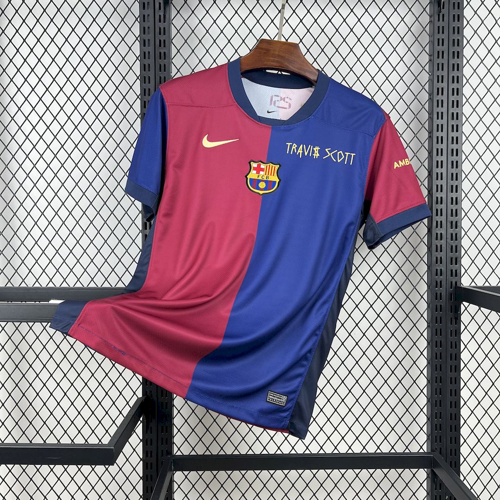 24-25 Barcelona TRAVIS SCOTT Fans Jersey/ 24-25巴萨球迷版