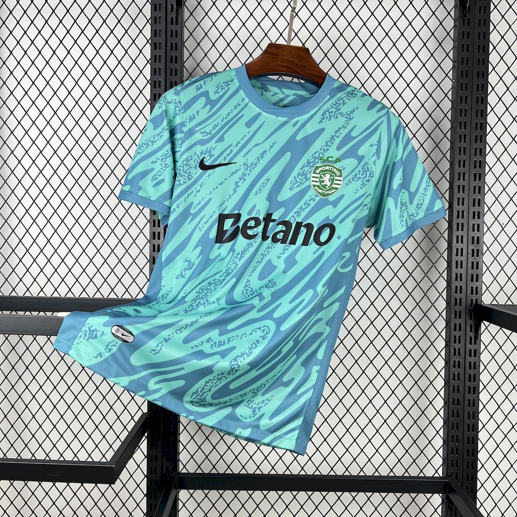 25-26 Sporting Goal Keeper Fans Jersey/25-26 里斯本竞技守门员球迷版