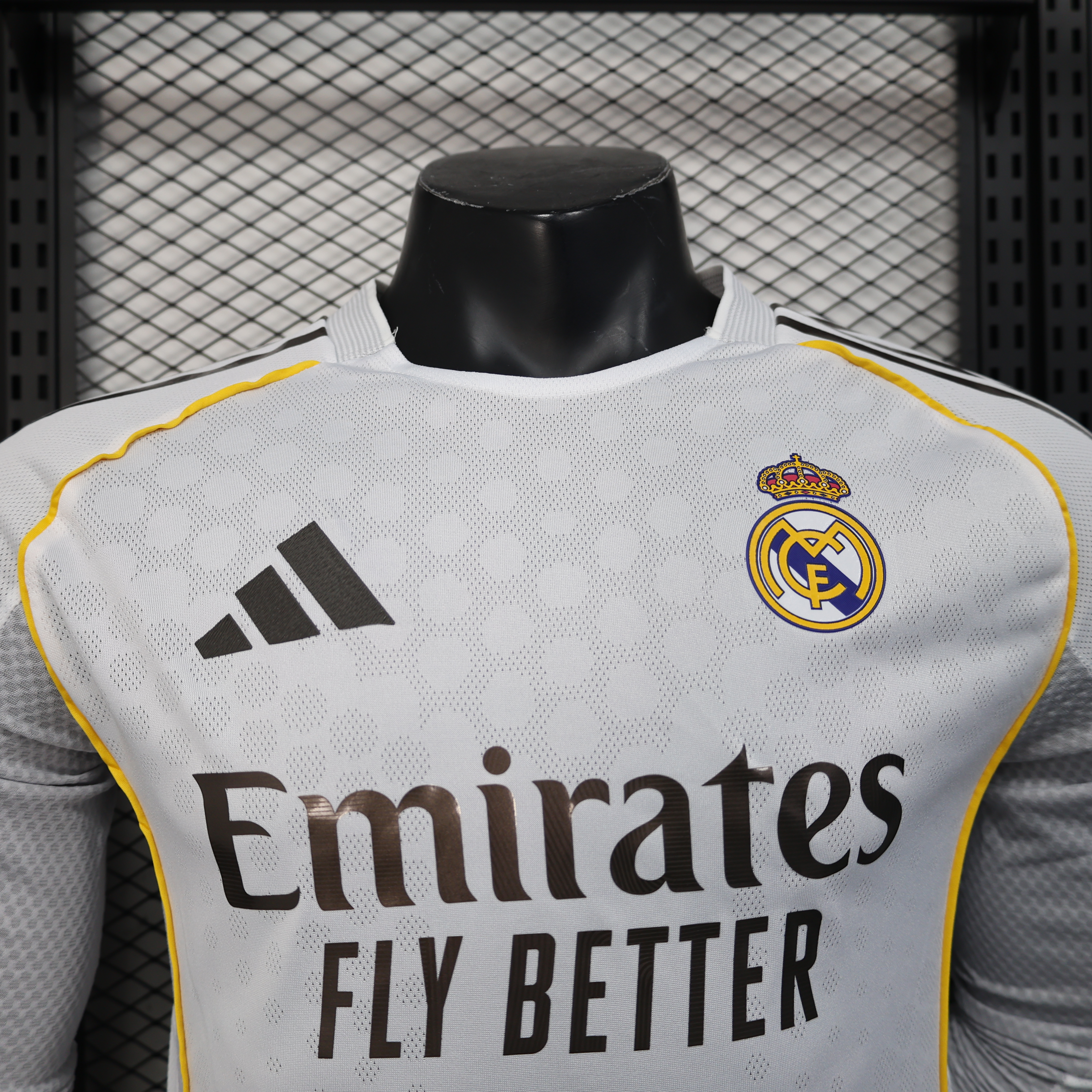 25-26 Real Madrid Home Long Sleeve Player Jersey/25-26皇马主场长袖球员版