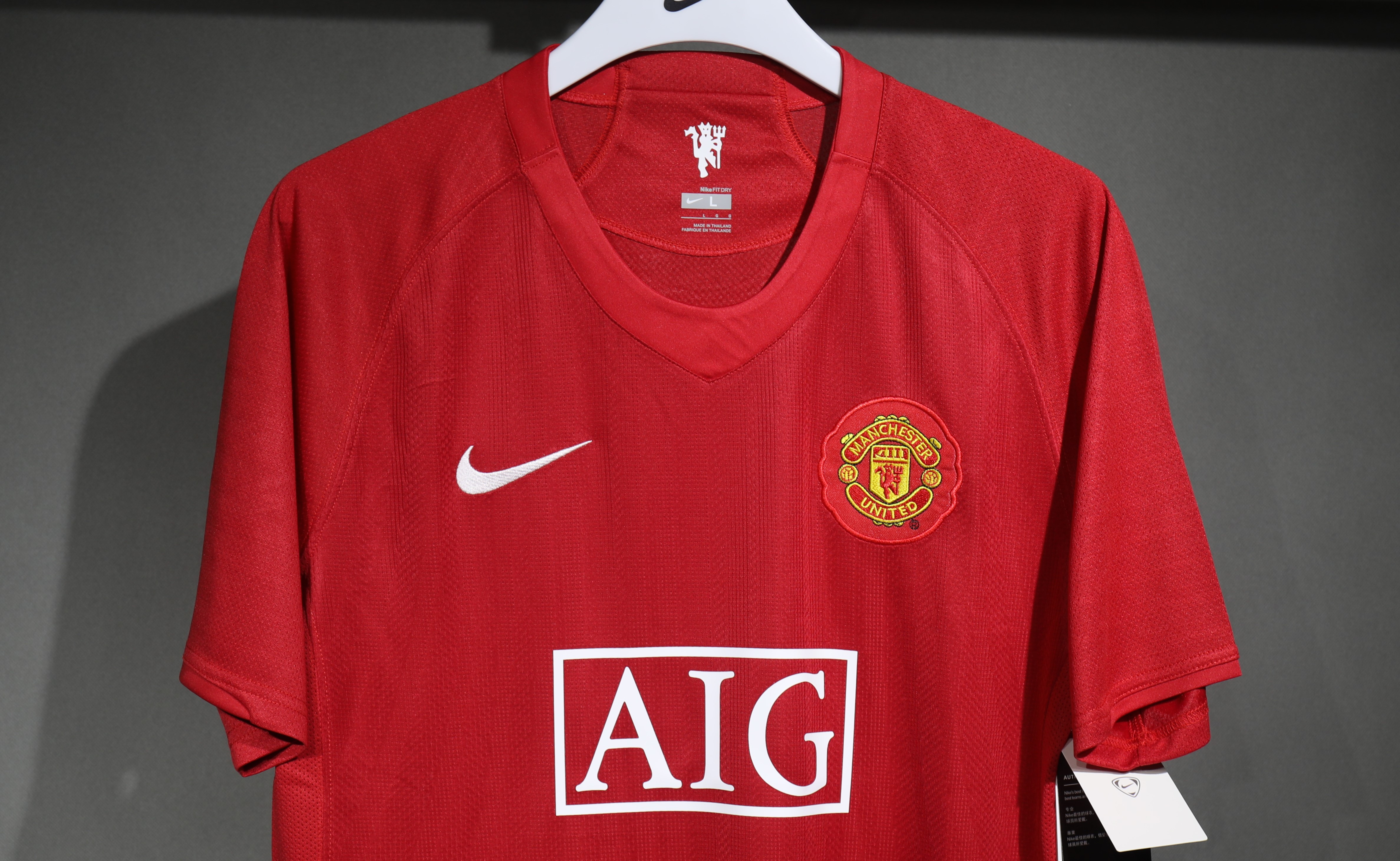 07-08 Manchester United Home Player Retro Jersey/07-08 曼联主场球员版