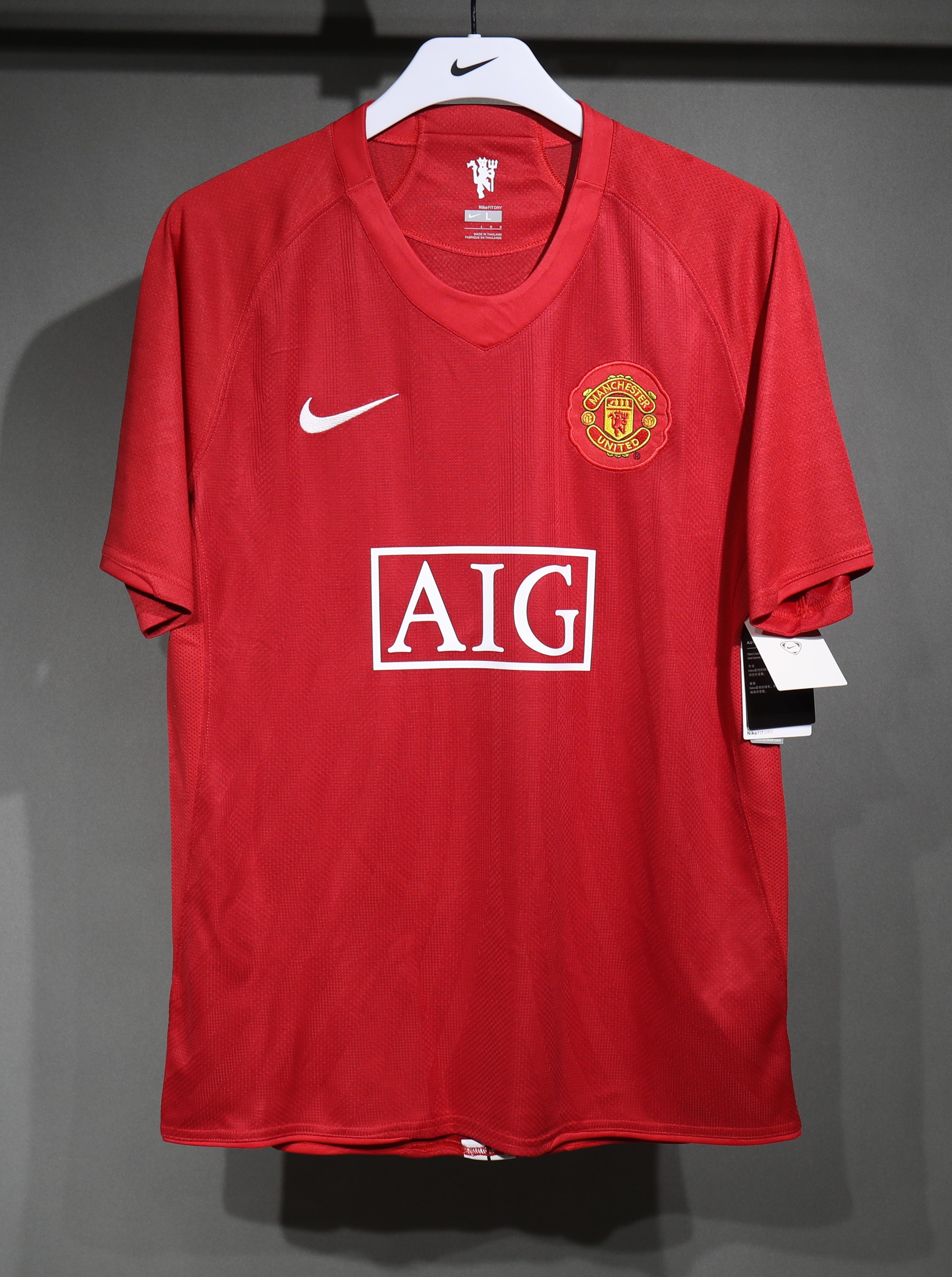 07-08 Manchester United Home Player Retro Jersey/07-08 曼联主场球员版