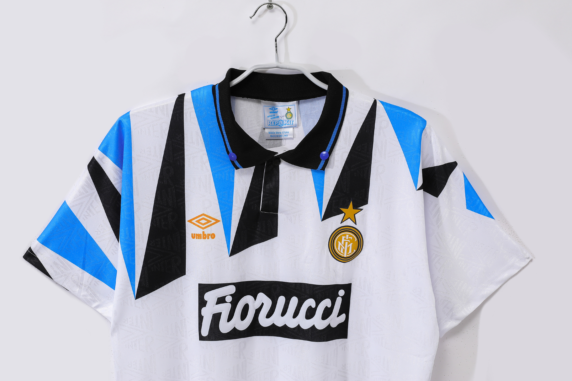 92-93 Inter Milan Away Retro Jersey/92-93国米客场
