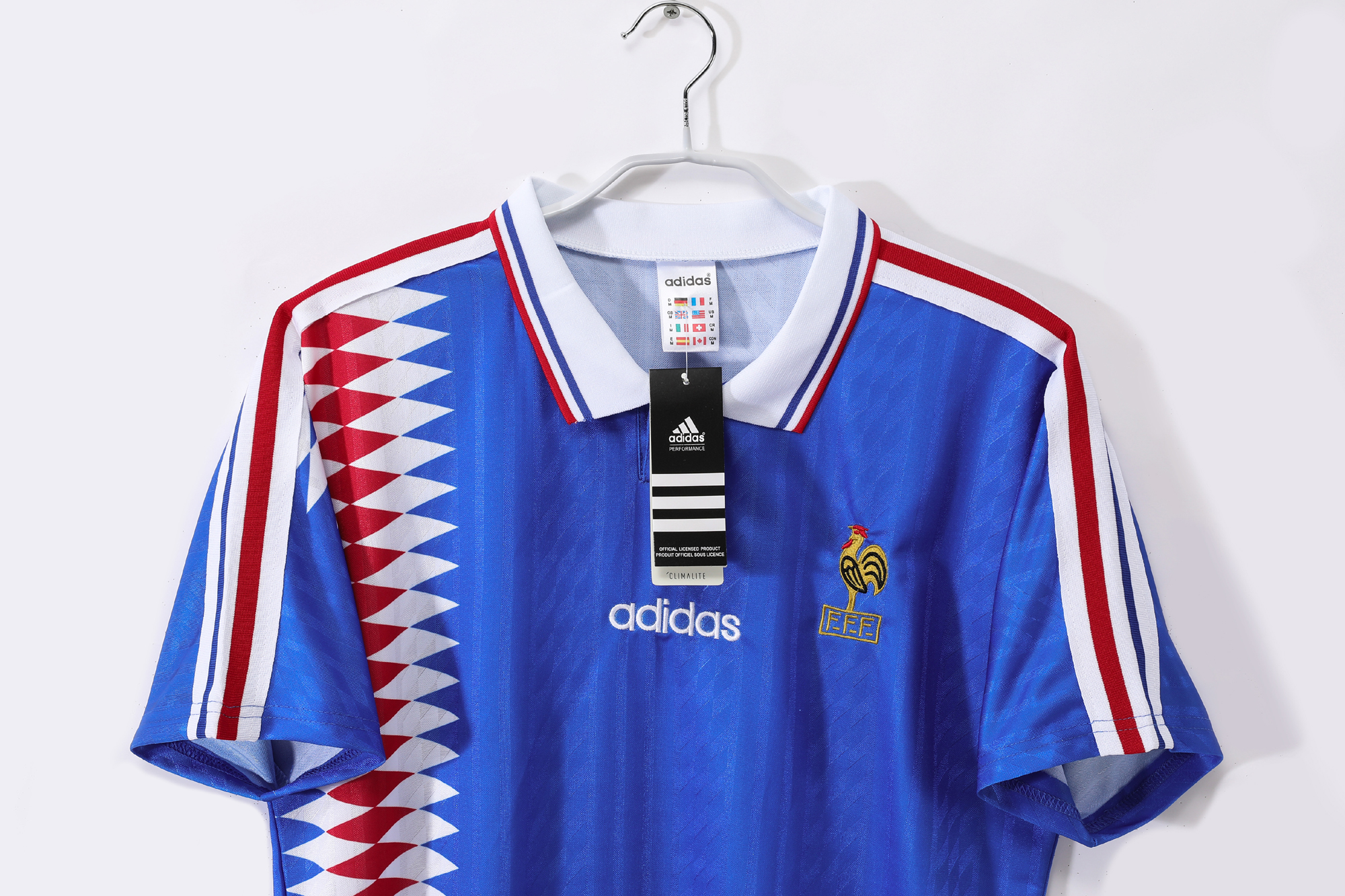 1994 France Home Retro Jersey/1994法国主场
