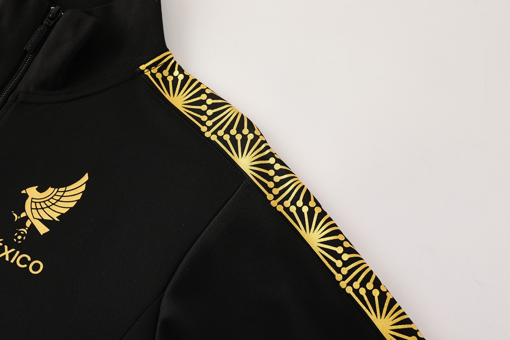 2025 Mexico Black Jacket Suit/2024墨西哥黑色夹克套装