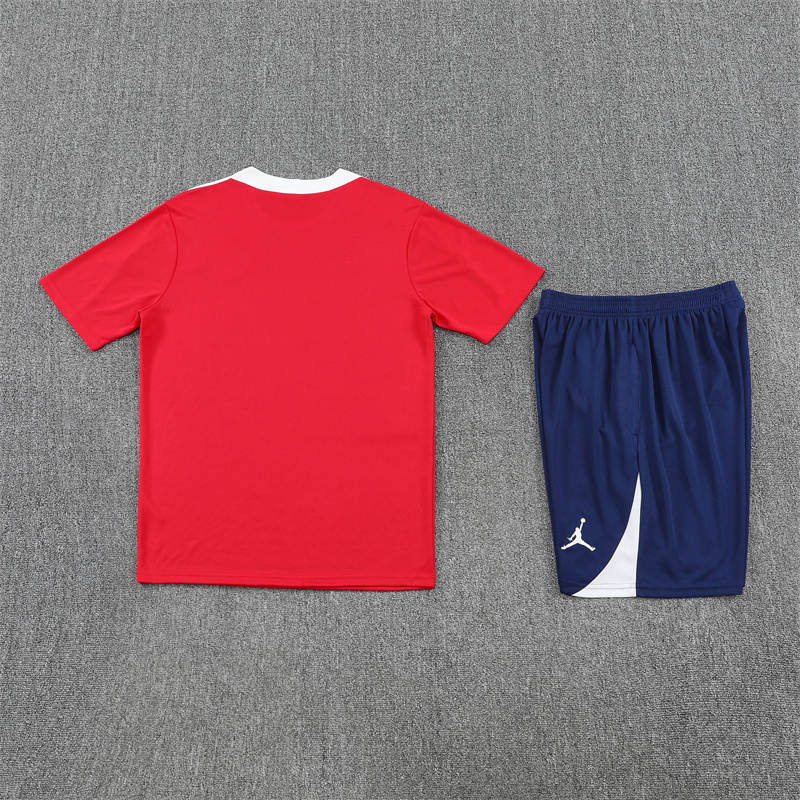 25-26 PSG Short Sleeve Training Suit/ 25-26PSG巴黎短袖训练服
