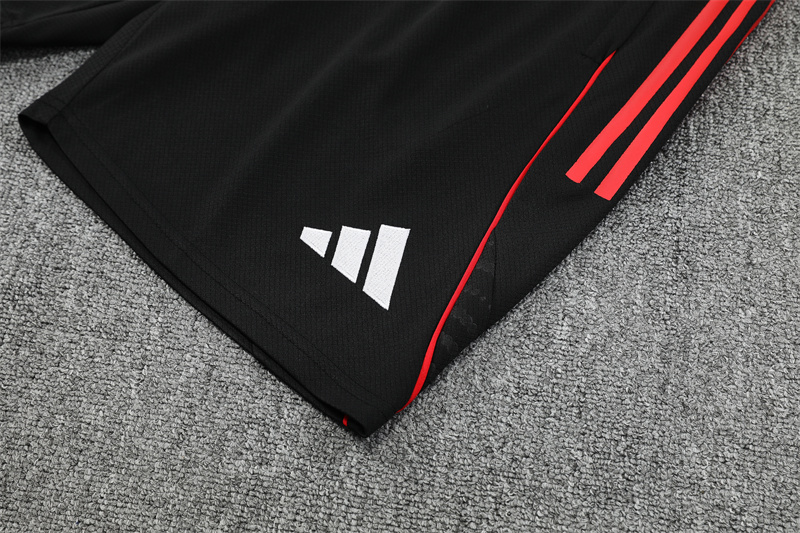 25-26 AX Black Short Sleeve Training Suit/ 25-26阿贾克斯短袖训练服