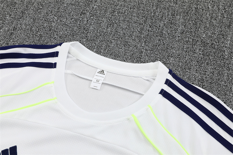 25-26 Real Madrid Short Sleeve Training Suit/ 25-26皇马短袖训练服