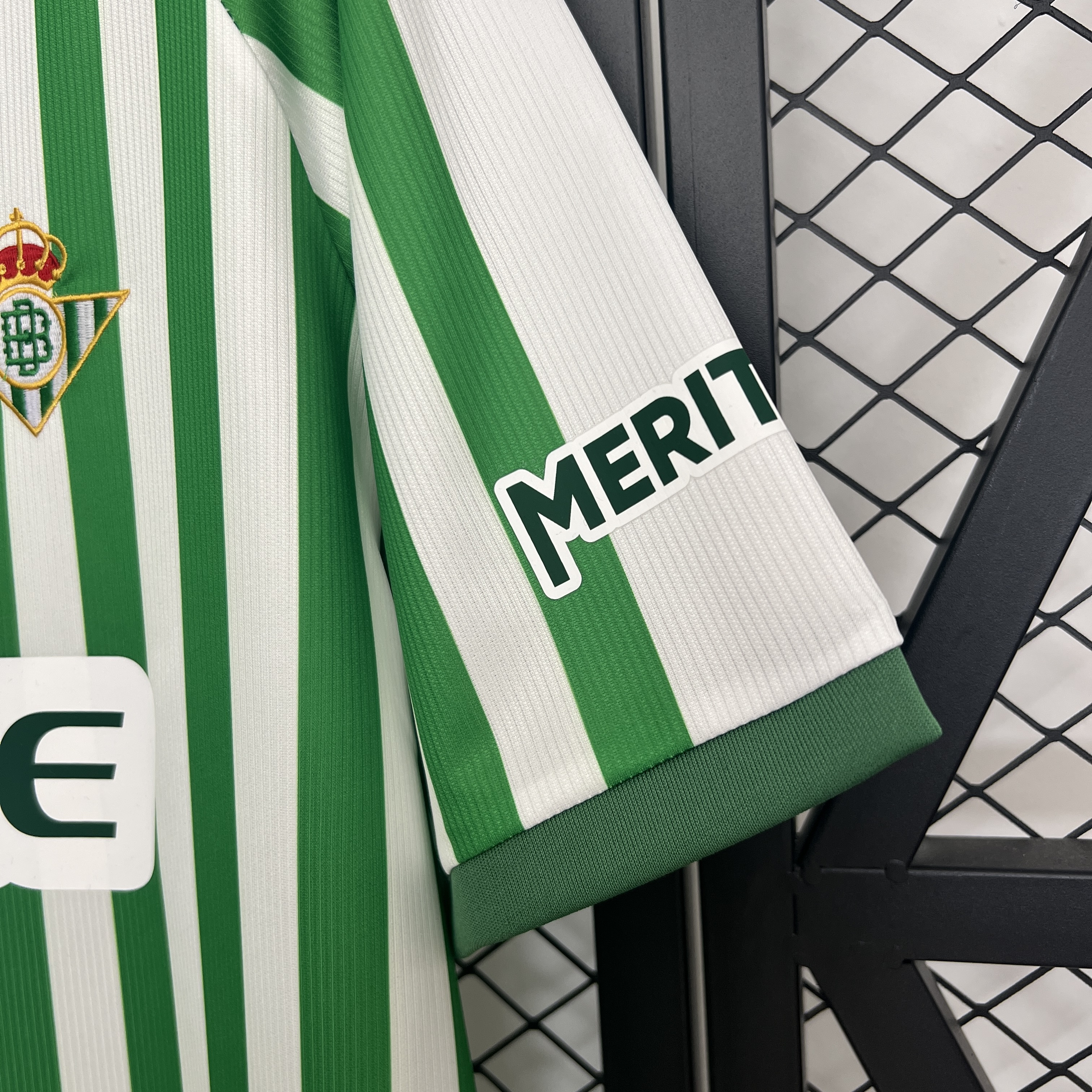 24-25 Real Betis Real Betis Final Uefa Conference League Final Game /24-25 贝蒂斯欧协联决赛带小字臂章
