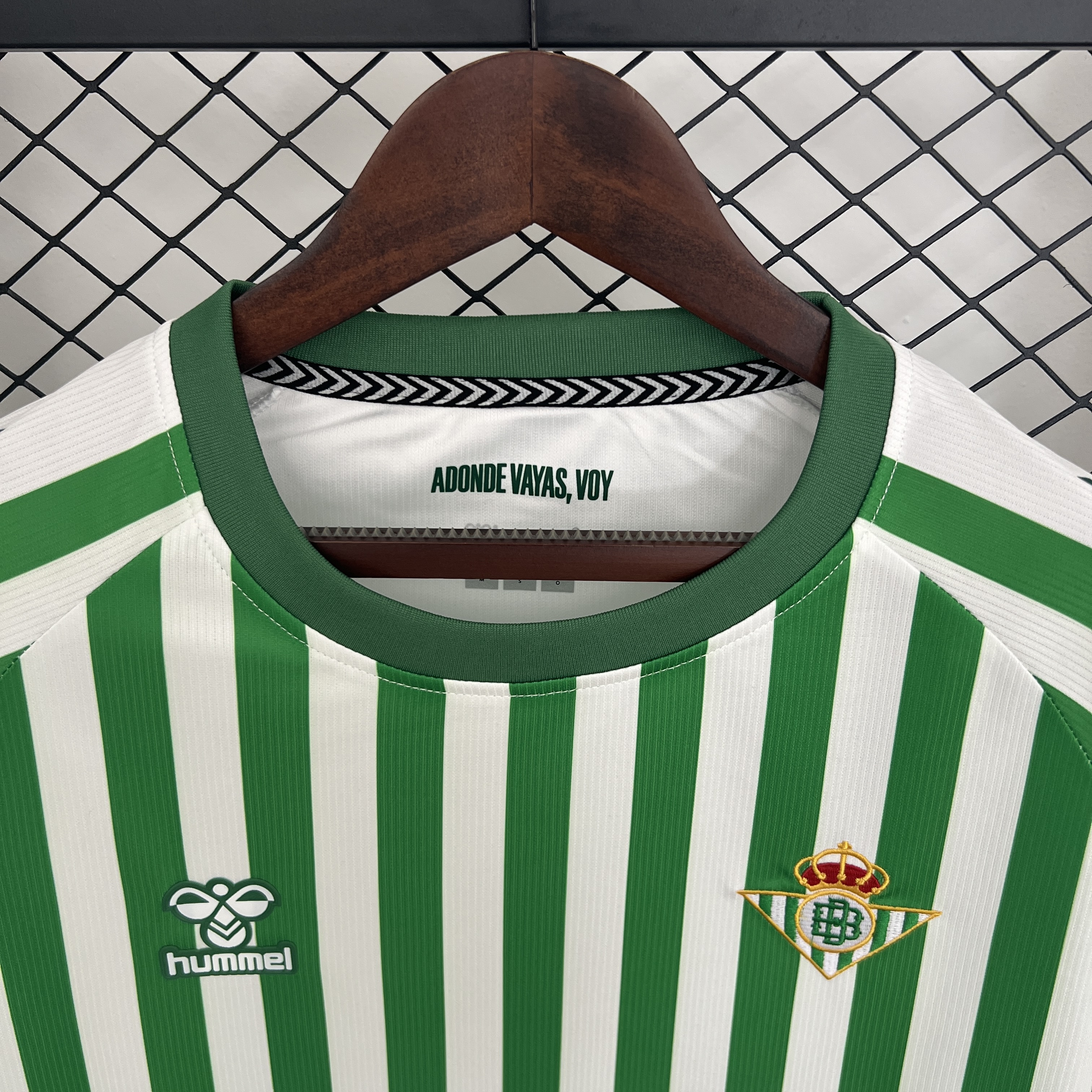 24-25 Real Betis Real Betis Final Uefa Conference League Final Game /24-25 贝蒂斯欧协联决赛带小字臂章