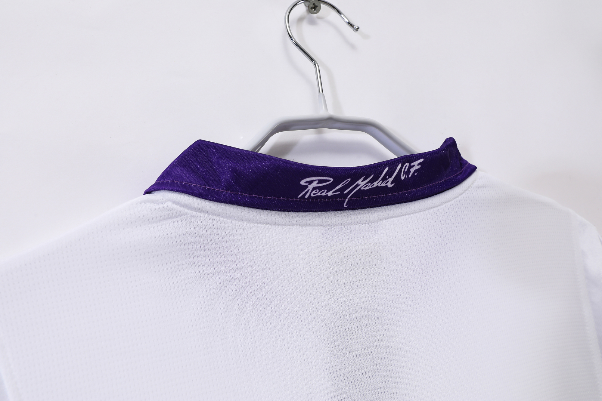 97-98 Real Madrid Home Short Sleeve Retro Jersey/97-98皇马主场