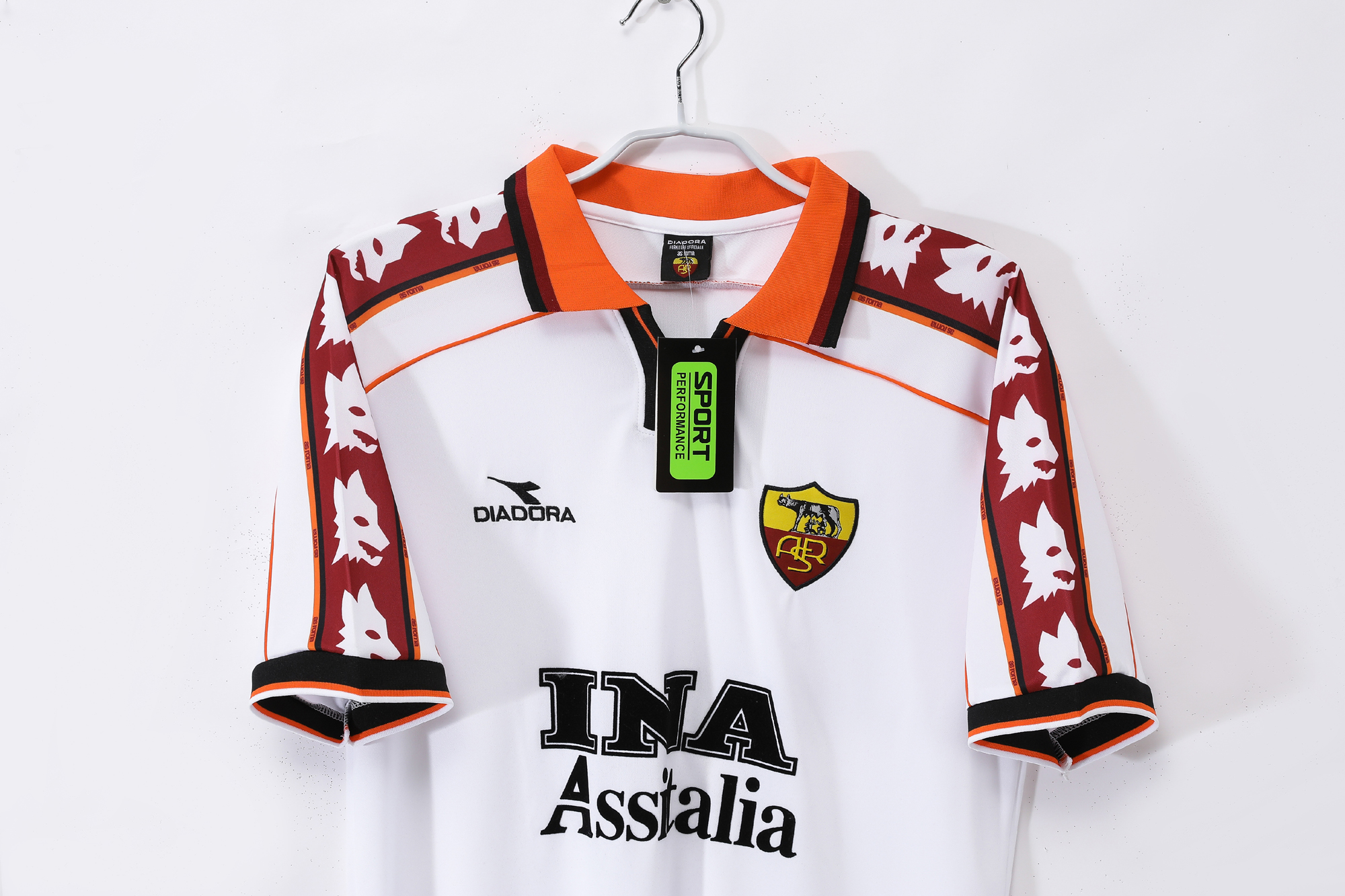 98-99 Roma Away Retro Jersey/98-99罗马客场