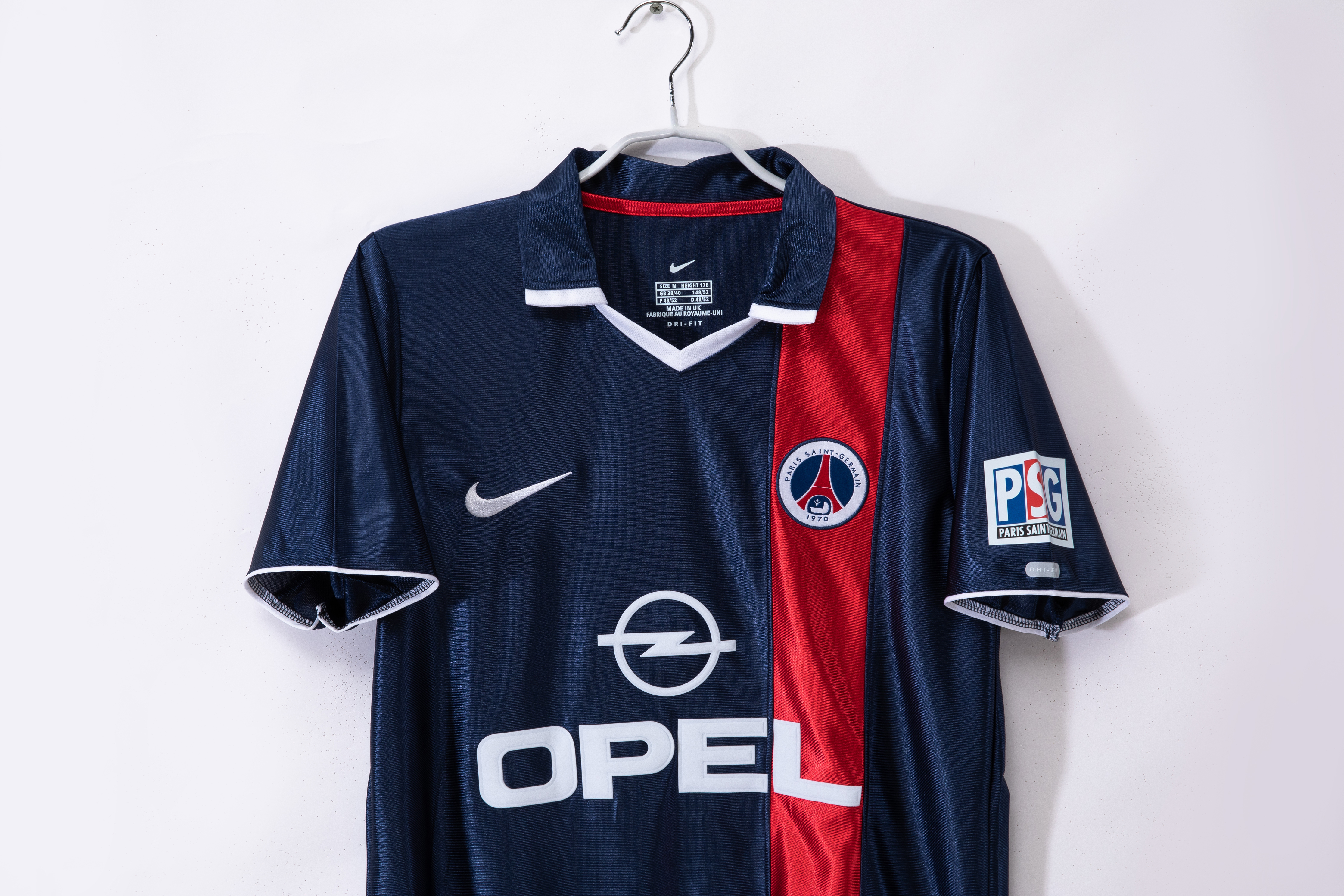 01-02 PSG Home Blue Retro Jersey/01-02巴黎主场