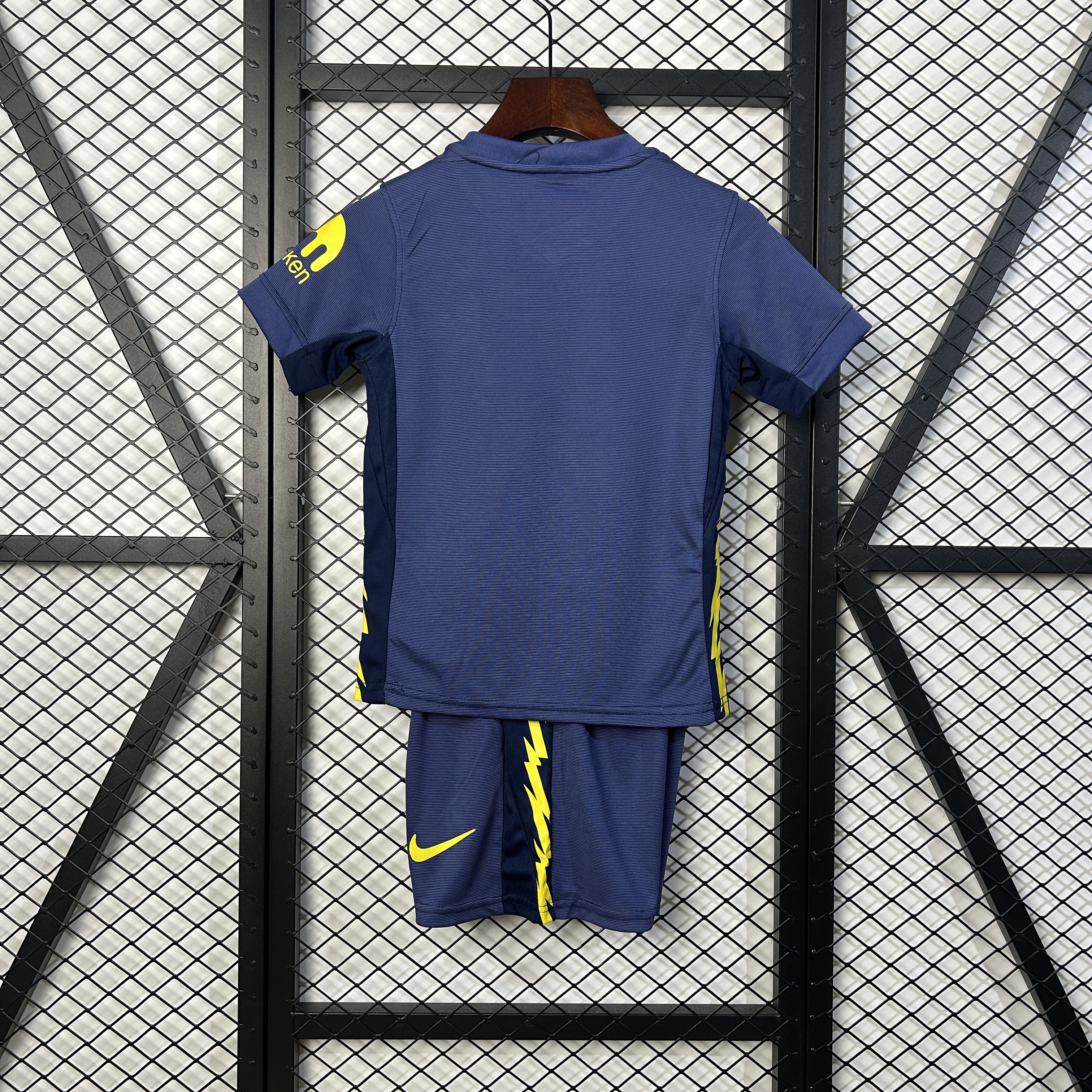 25-26 Atletico Madrid Away Kid Kit/25-26 马竞客场童装