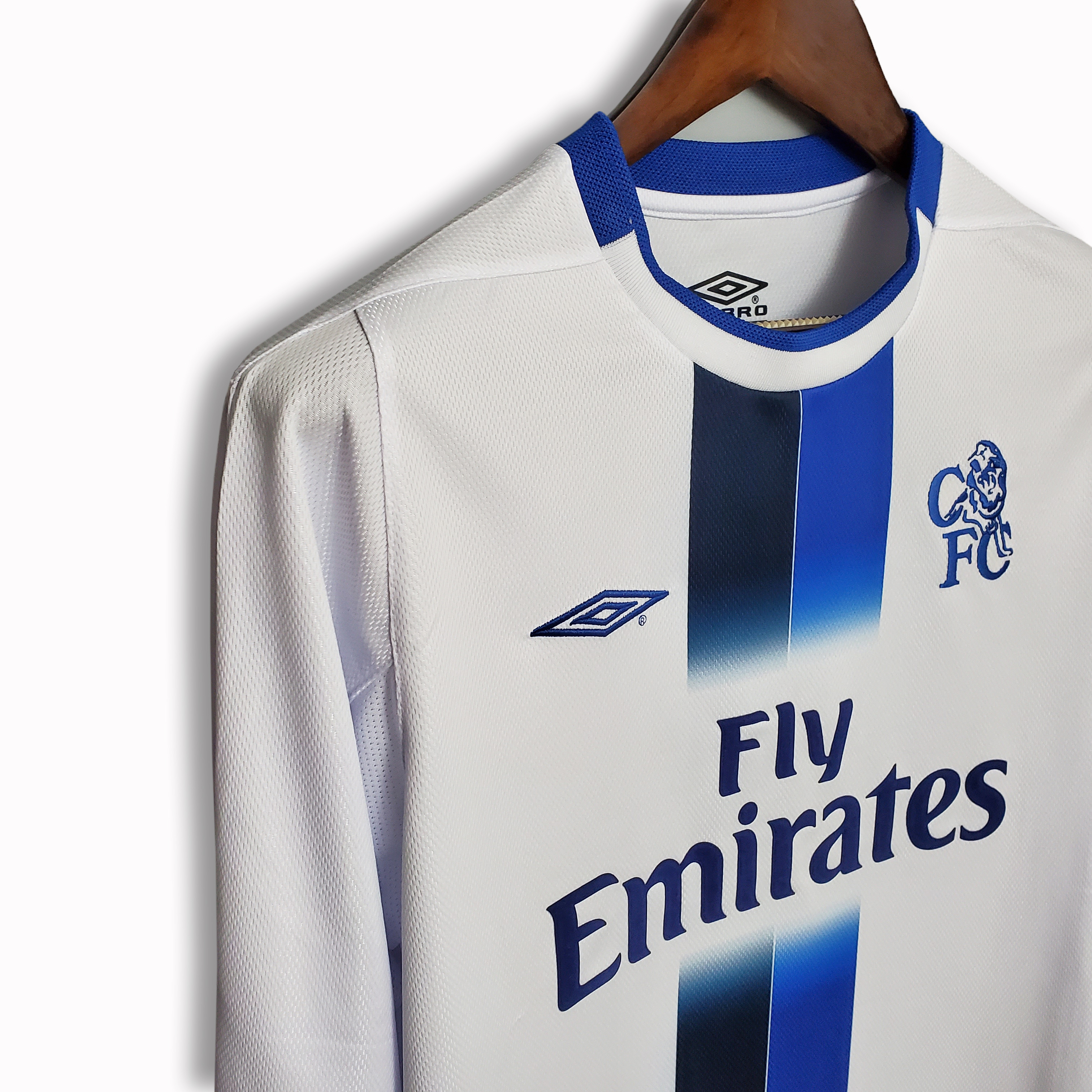 03-04 Chelsea Away Retro Long Sleeve Jersey/03-04切尔西客场长袖