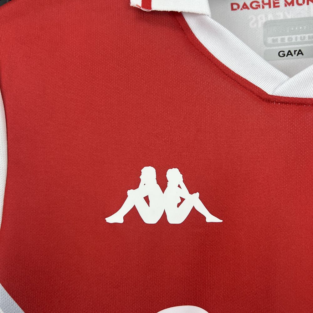 25-26 Monaco Home Fans Jersey/ 25-26 摩纳哥主场球迷版