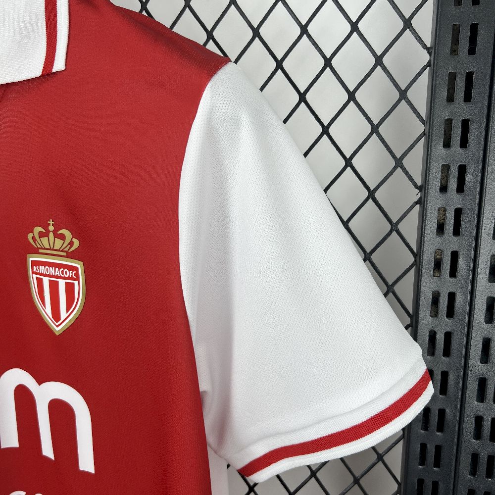25-26 Monaco Home Fans Jersey/ 25-26 摩纳哥主场球迷版