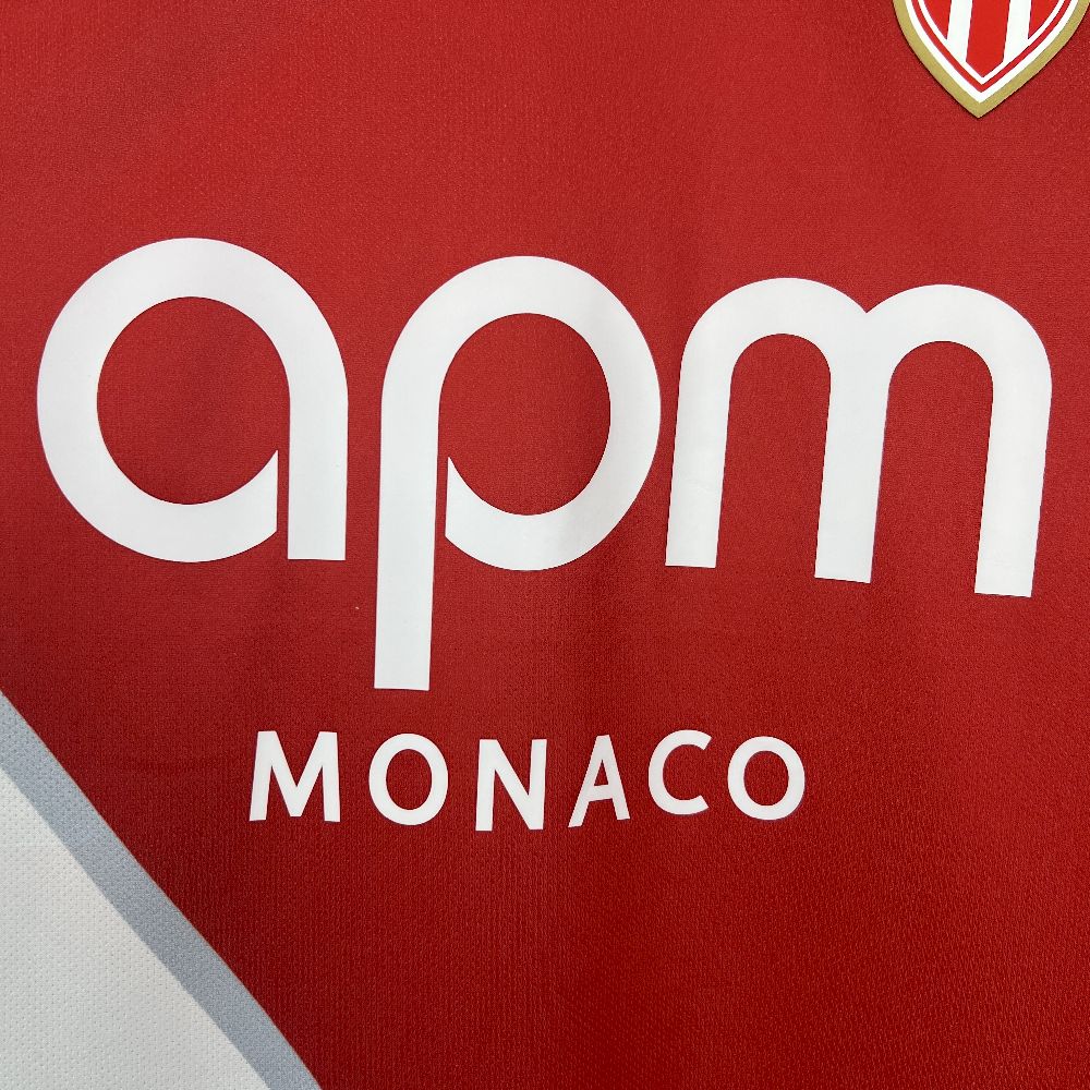 25-26 Monaco Home Fans Jersey/ 25-26 摩纳哥主场球迷版
