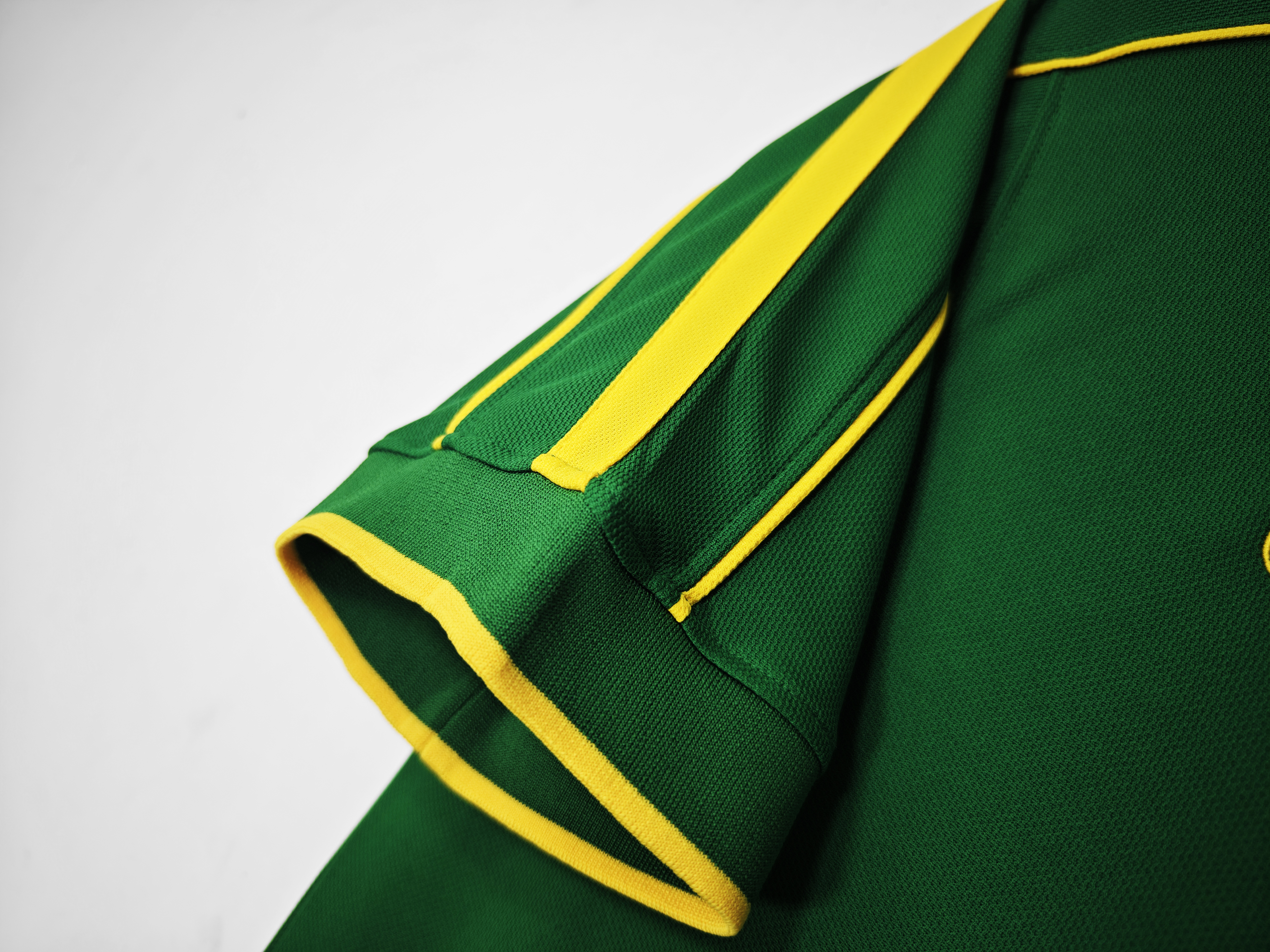 1998 Brazil Goalkeeper Green Retro Jersey/1998巴西守门员复古