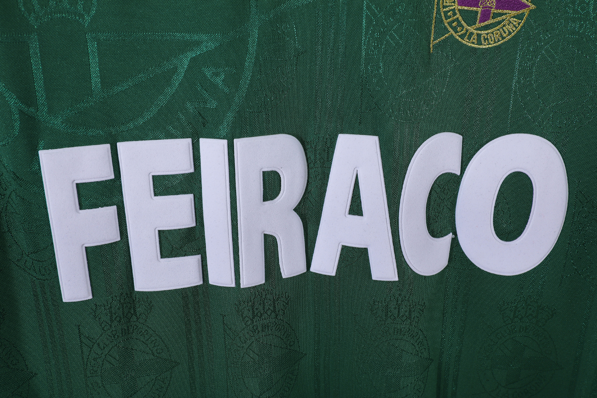 99-00 Deportivo La Coruna Away Long Sleeve Retro Jersey/99-00拉科鲁尼亚客场长袖