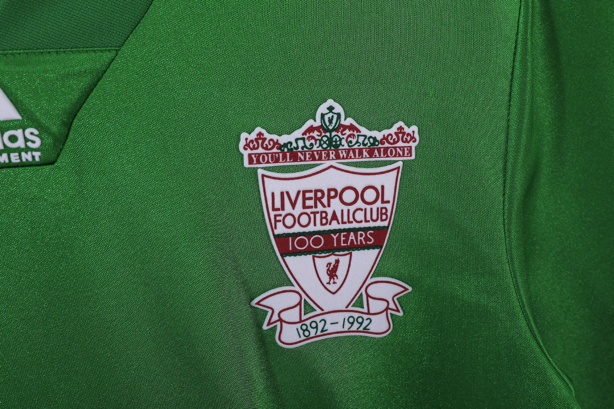 92-93 Liverpool Away Green Retro Jersey/92-93利物浦客场
